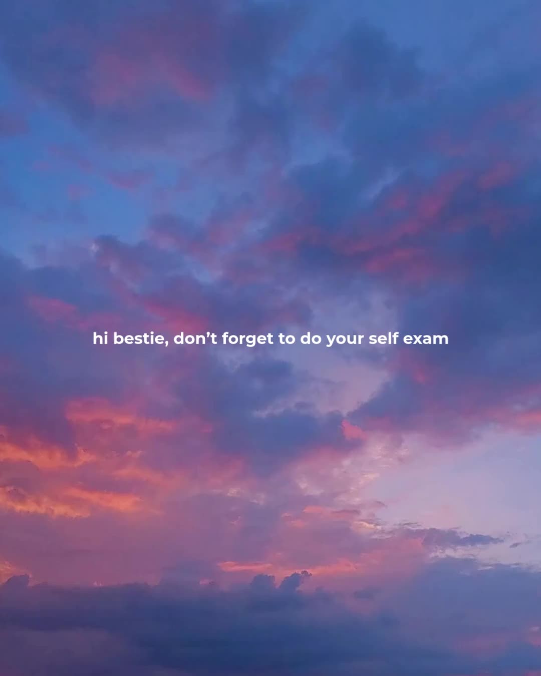 As Labor Day winds down, here’s one thing to check off before bedtime: your breast self exam. 🔍️
#FeelItOnTheFirst is your monthly reminder to take just 5 minutes for your health. Knowing your normal helps you notice changes early.
Encourage a friend to also check their tatas today! 💗
#BreastCancerAwareness #EarlyDetection #SelfCheck #FlockBreastCancer