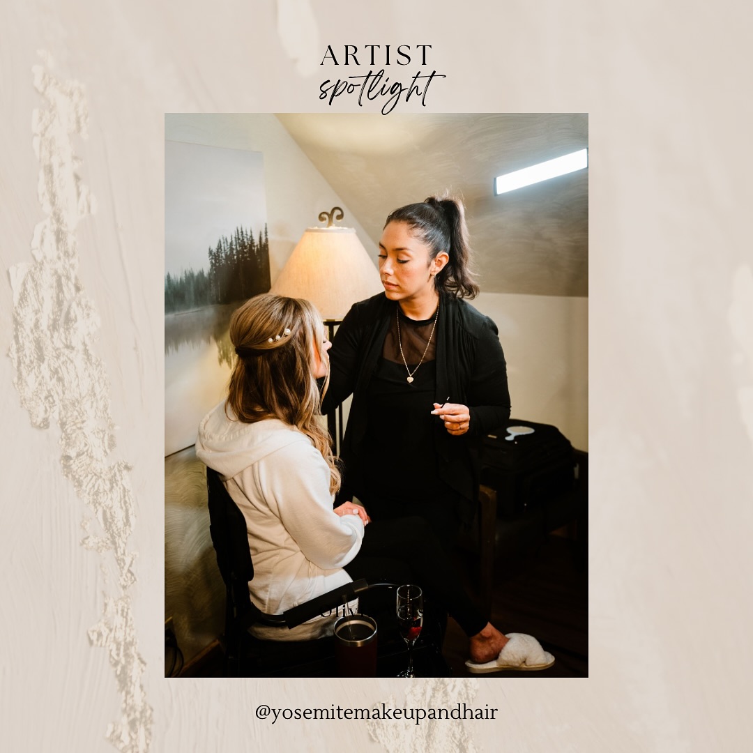 Photo:@bessieyoungphotography
Venue:@thelodgeattwomoons
.
.
.
Cheers to 3 years of dedication, growth, and hard work! 🍾💄
Meet our MUA Dari! She’s loved by clients for her kindness, gentle spirit, beautiful makeup work and of course her smile that lights up the room.
Her work has been featured in several blogs and publications (see highlights). She has a desire to learn and grow as an artist and has been a great addition to our team. Her dedication and sense of adventure bring an element of excitement and fun to every job.
Thank You for another amazing year Dari!
.
.
Booking:
@yosemitemakeupandhair #yosemitemakeupandhair #yosemitemakeupandhair_dari
#artistspotlight🔦 #workaversary
#makeupartist