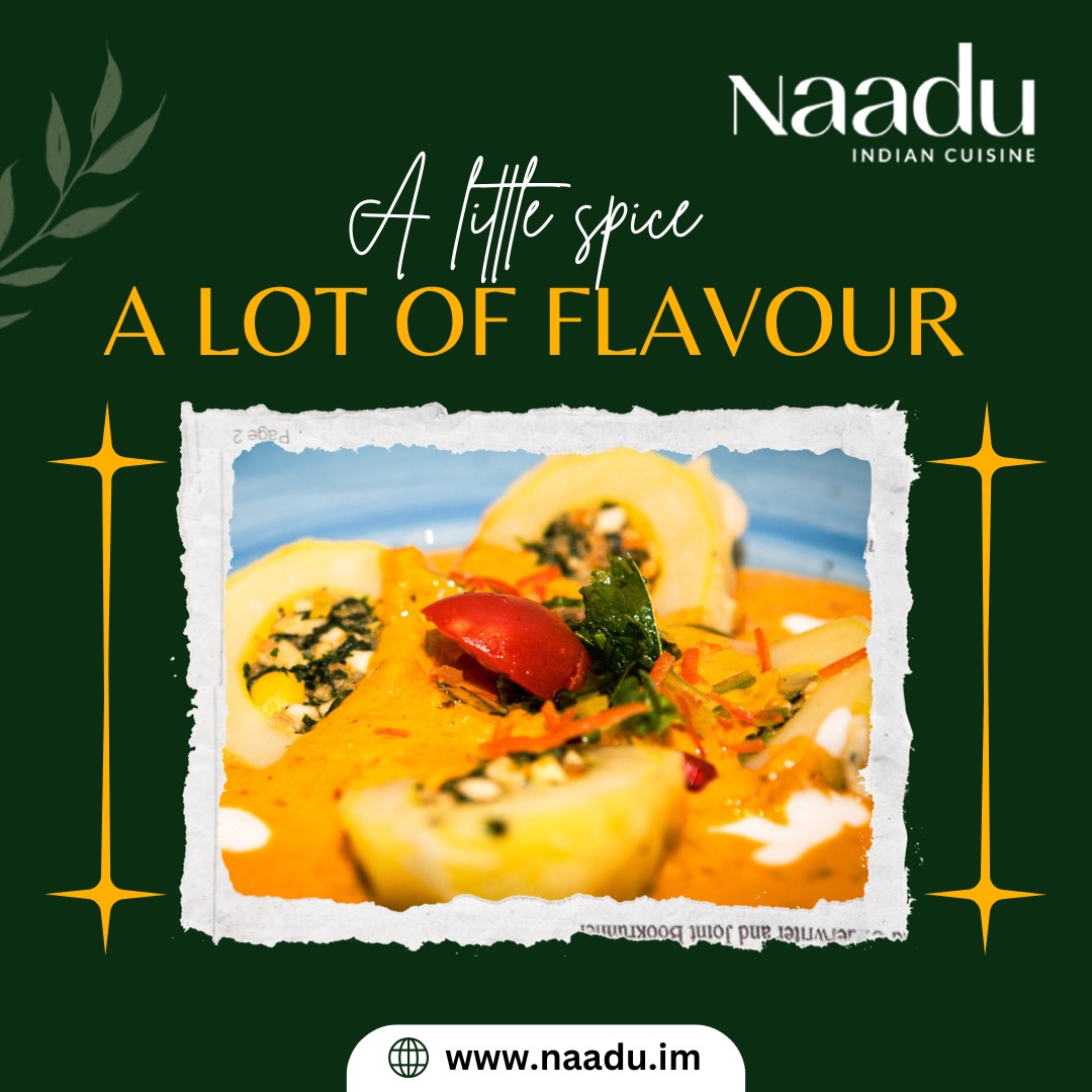 At Naadu Indian Cuisine, every dish is a celebration of taste, crafted with authentic spices and rich flavours that bring tradition to your plate.
Come indulge in the magic of Indian cuisine today!
Visit us at www.naadu.im
#NaaduIndianCuisine #TasteOfIndia #FlavourfulBites #IndianFoodLovers #naaduim