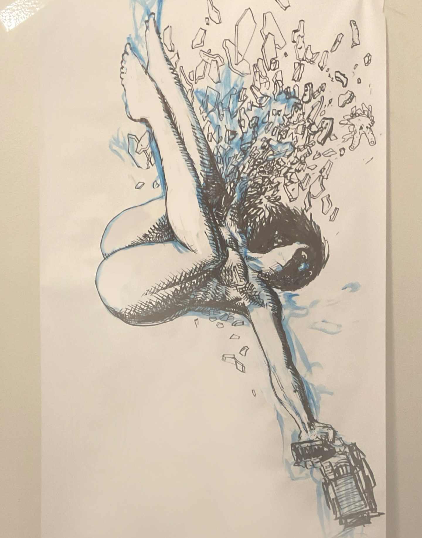 "Kusanagi Method"
A quick late night sketch inspired by the heroic Major Motoko Kusanagi, from Ghost In The Shell.
*And Lando the schnauzer for size reference and cuteness factor.