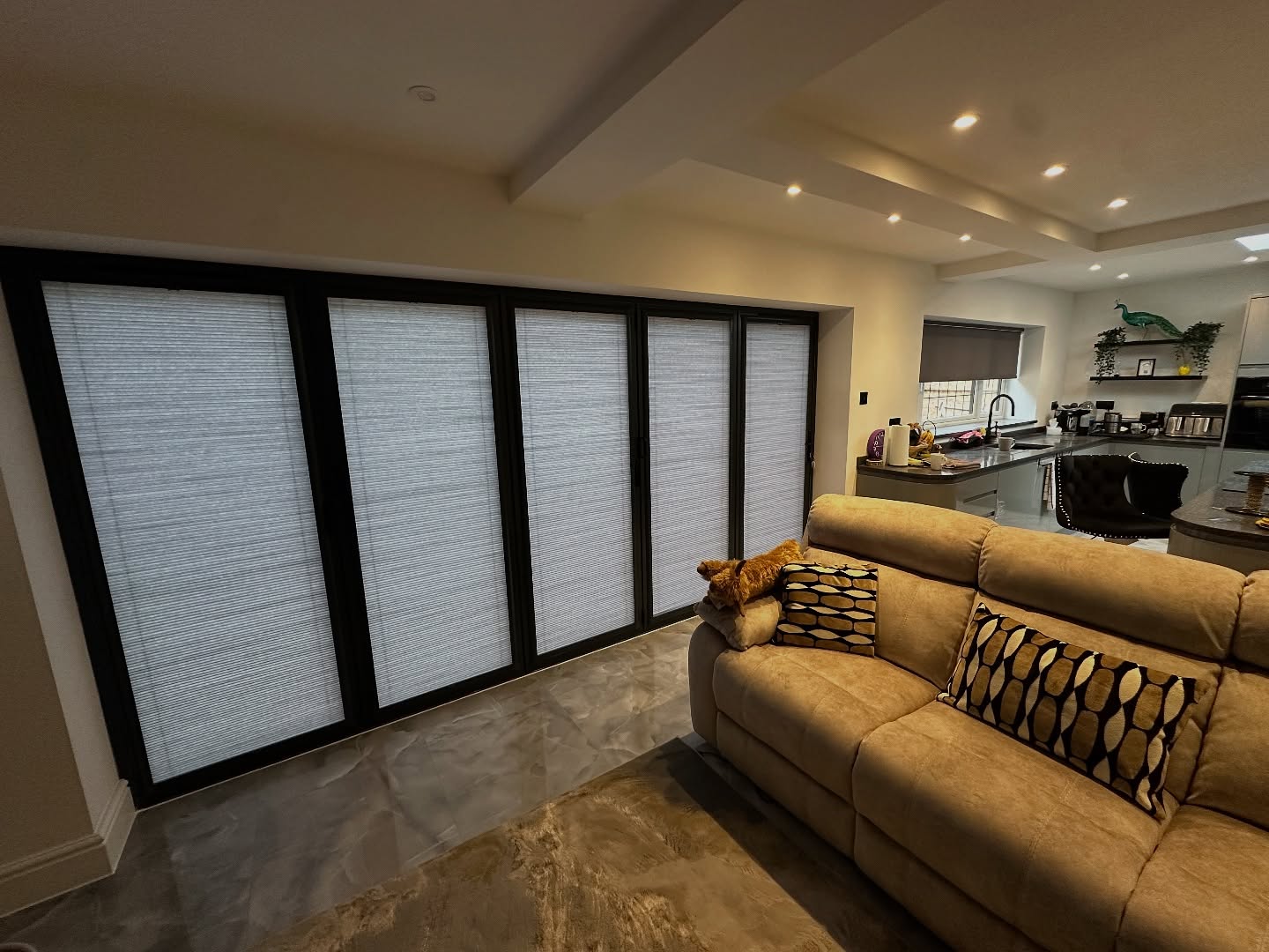 🍽️✨ Kitchen goals unlocked! Just installed these sleek Pleated Perfect Fit Blinds on bi-fold doors in a stunning kitchen diner — and wow, what a transformation. No drilling, no fuss, just clean lines and effortless light control ☀️
Perfect for privacy during dinner parties and letting in that morning glow while you sip your coffee ☕
Slim profile ✅
Energy efficient ✅
Child safe ✅
Made to measure perfection ✅
Blending function and flair, one fold at a time 💫
#PerfectFitBlinds #PleatedBlinds #BiFoldDoorBlinds #KitchenDinerStyle #InteriorDesign #HomeGoals #WindowStyle #LightControl #NoDrillBlinds #MadeToMeasure #BlindsOfInstagram #ModernLiving #SmartBlinds #EnergyEfficient #ChildSafeBlinds #KitchenInspo #DinerVibes #HomeUpgrade #BlindsInstallation #InteriorInspo #DesignMatters #SpaceToLive #NaturalLight #