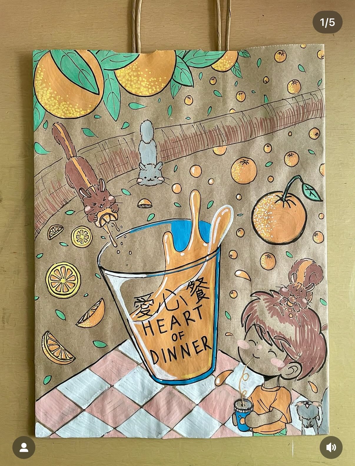 There was an audible gasp on our end when we first saw these breathtaking (and nostalgia-inducing) pieces of art by @shi_chhann and we had to share them with you too! Not enough hearts or emojis could ever fully grasp how thankful we are for the time and care you poured into these bags. It’s clear how much love was poured into every detail, and we know our Elders will feel ALL the joy and warmth you’ve created. Thank you for contributing to our mission in making our Elders feel deeply seen and cherished.
We’re mindblown and so grateful for your talent and generosity (that glass of OJ looks so refreshing right about now) 💛🙏 THANK YOU, THANK YOU!!!