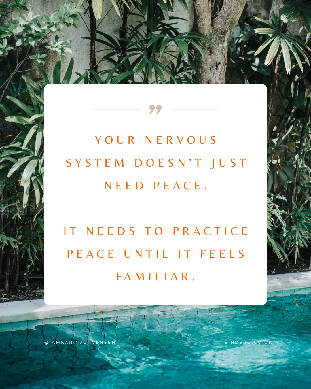 Peace is a pattern. The same as stress.
Your brain picks familiar, not “best.” If you rehearse urgency, you’ll choose overdrive.
Make steady familiar. Teach your body to recognise quiet. Practice it like the skill it is.
>> Truth vs story: when you slow down, what’s the story your brain tells - and what’s the truth? 👉 Let me know in the comments.
#NervousSystem #RegulationIsASkill #SomaticTools #StressLiteracy #Breathwork #PracticeOverPerfection #Mindscaping #Breathclub #mentalwellbeing #stressreduction