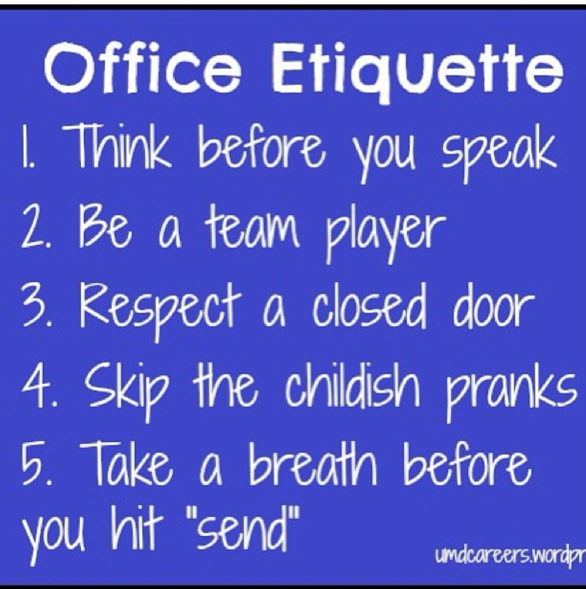 3 repost that are great etiquette tips