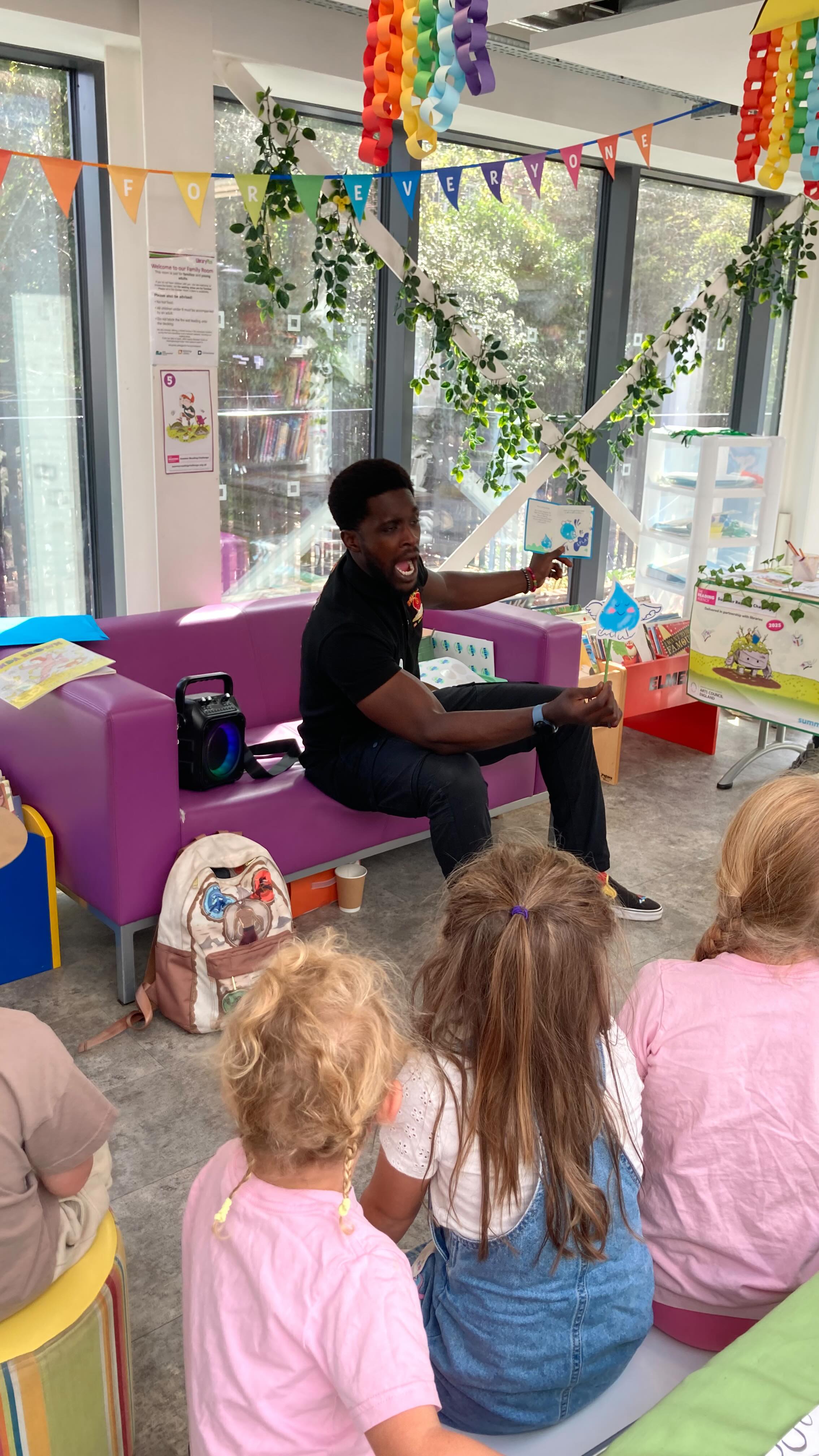 📚💦🌍 Book Launch Success! 🌍💦📚
Today was full of pure joy! What a wonderful day launching our first book ‘The Story Of Water!’
It has been an epic collaboration to make this all happen!
From our initial story boarding writing and illustration ideas together in our studio to today watching @preacher_thestoryteller tell the tale to a group of little ones, it was magic ✨
Huge thank you hugs all round to Kettering Library for letting us host the launch at their awesome space, to @preacher_thestoryteller for making us laugh all day and for making the story come to life! To @sillygoozeuk for their incredible and beautiful riso printing and book curation, and to our lovely client Abi from @anglianwater who came today to see it all come together and enjoy the giggles with us!
Today was super special especially for myself and Harriet who have been talking about writing a book together since we were just 8 years old 🥹❤️📚
If you want to grab a free copy we will be announcing our Kettering collection locations super soon! The packs come with an activity sheet to make your own Drip Drop puppet, and your very own copy for your own home 🏡
Harriet let’s start the next book immediately! ❤️❤️❤️