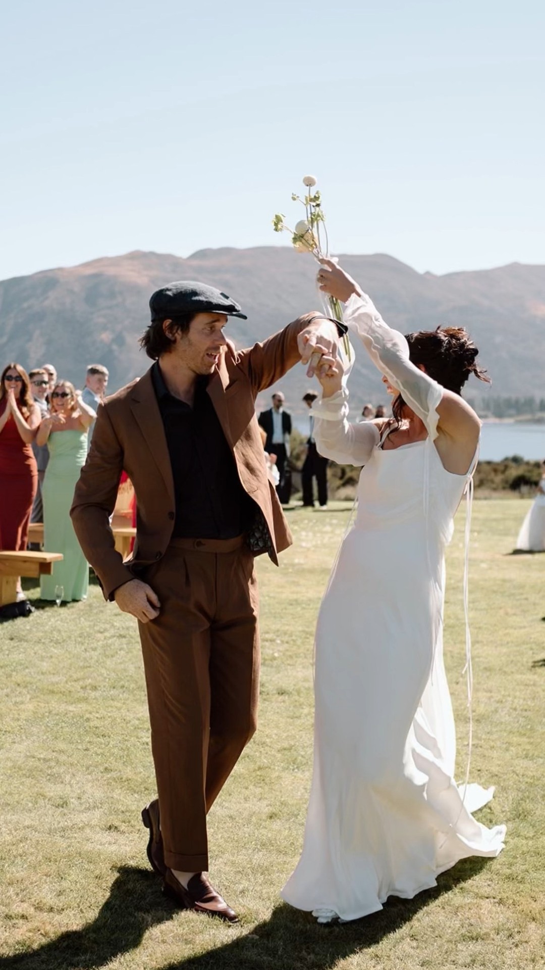 That moment when you step out together, actually married. 📸 @sadhbhphotography