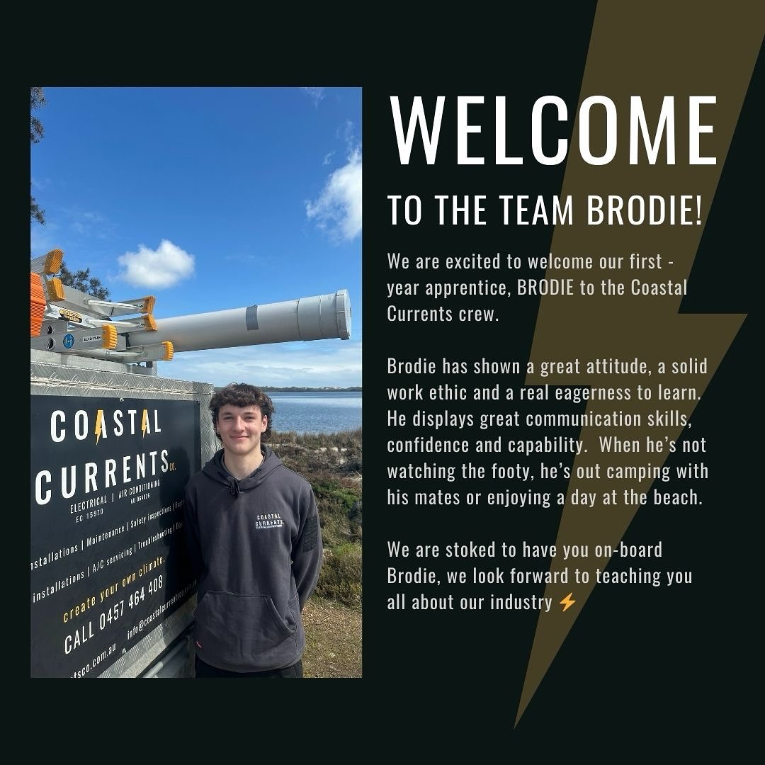 Welcome to the team Brodie 💪