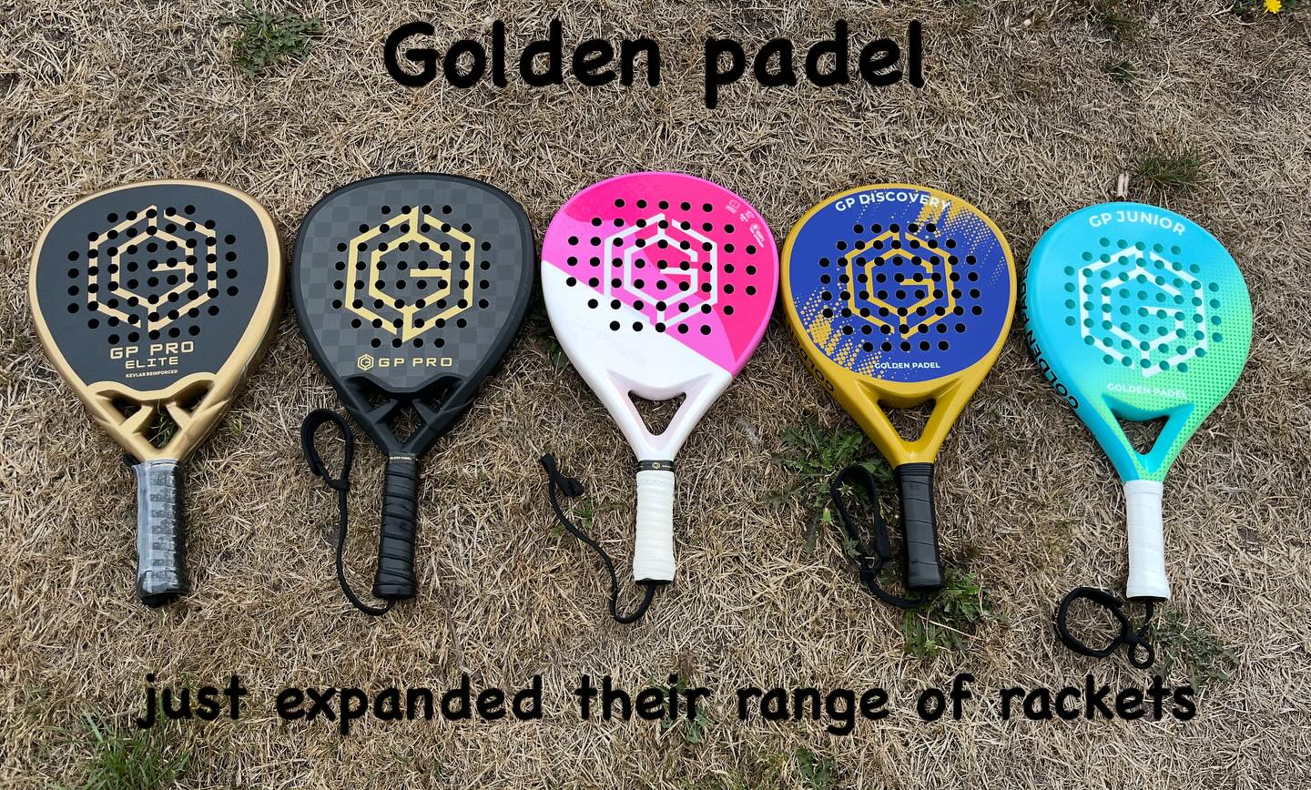 A New month, Some new rackets available……@goldenpadeluk things are getting exciting # your game your way