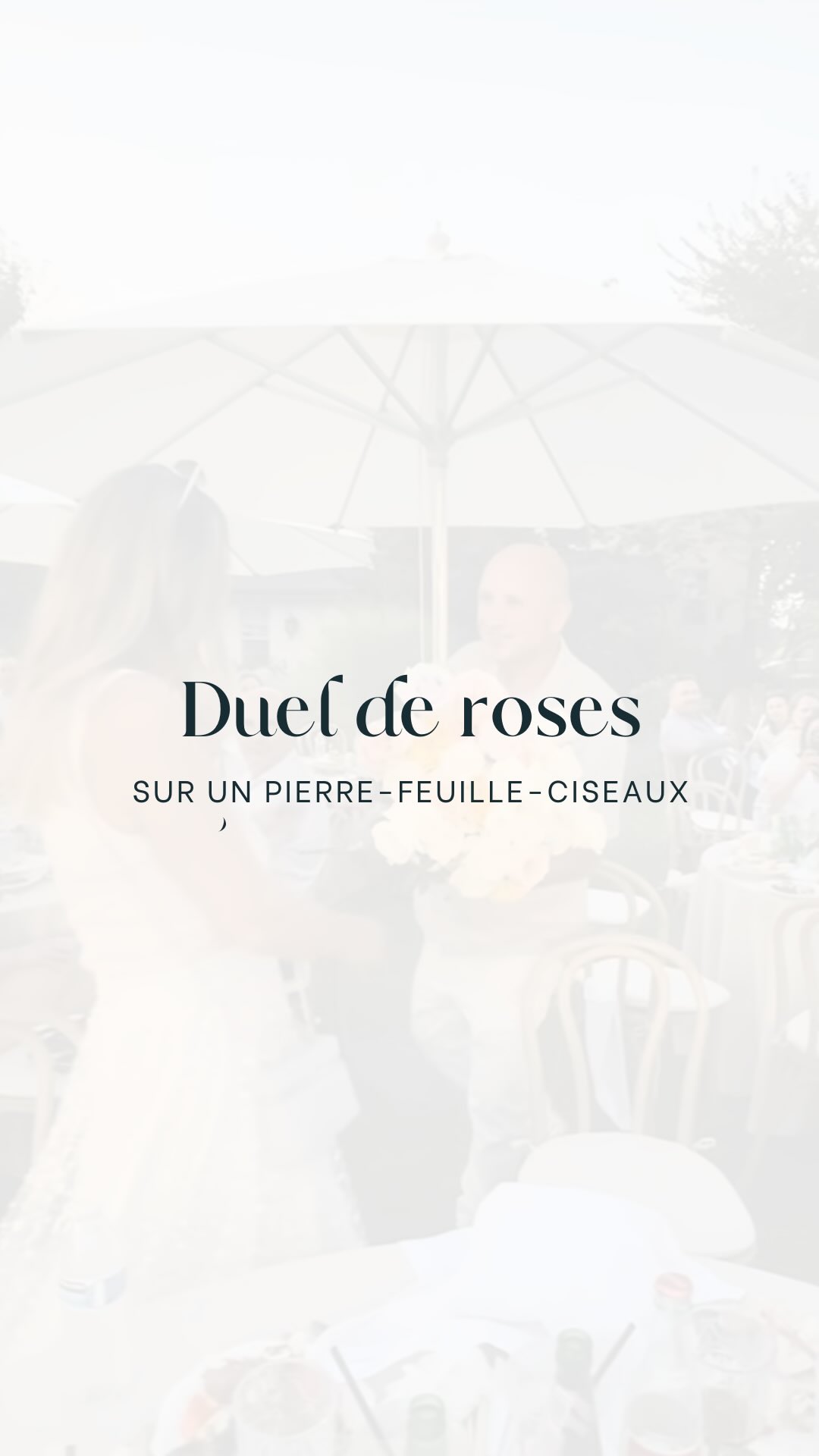 J’ai vu passer cette animation récemment, et franchement… je trouve l’idée hyper sympa !
Lors de ce mariage, les hommes ont participé à un duel… pas pour un bouquet de la mariée, mais pour un bouquet de roses à offrir à LA personne de leur cœur. 🌹
Chacun commence avec une rose, s'affronte en pierre-feuille-ciseaux… et le dernier en lice repart avec toutes les roses.
Devine à qui il les a offertes à la fin ? 🥹
C’est simple, drôle, participatif… et surtout, ça crée un super moment de vie pendant le cocktail.
Envie d’idées originales à intégrer à votre journée ?
💌 Écris-moi ou enregistre ce post pour t’en souvenir !
Crédit vidéo : @hostedbyval
#animationmariage #mariageoriginal #weddingidea #inspirationmariage #mariage2026 #mariage2027 #weddingplannerfrance #futursmaries