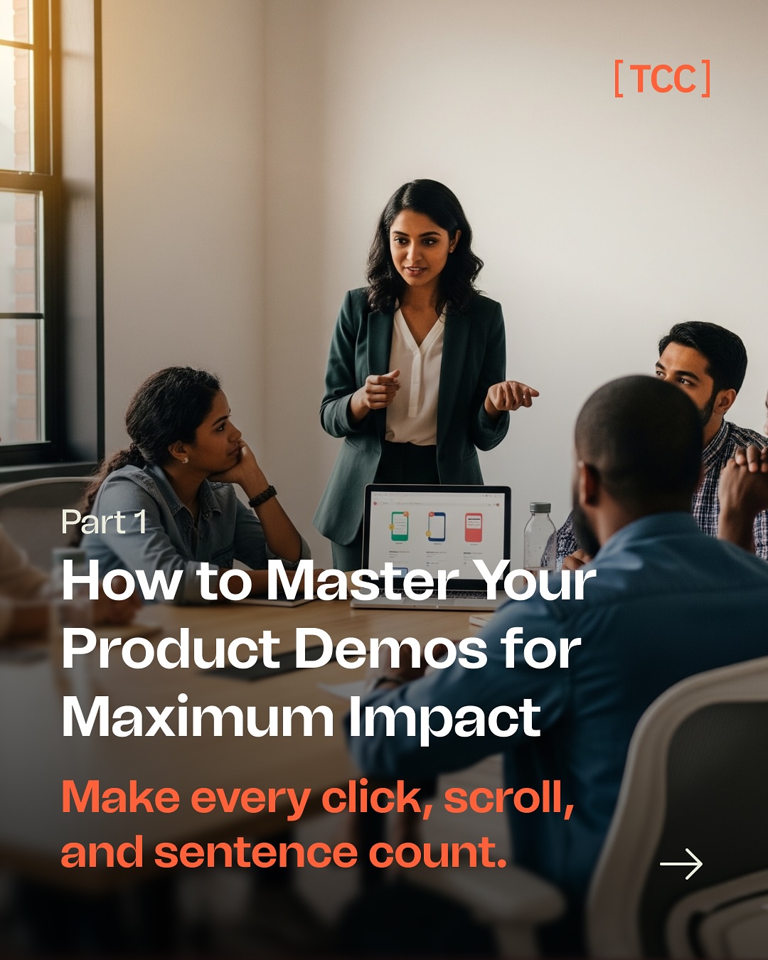 Your demo isn’t a feature tour, it’s your best shot at belief-building.
Here’s how to prep, personalize, and present a demo that moves the needle, not just the mouse.
🔒Save this before your next big pitch.
🔔 Part 2 drops next, follow to catch it.
.
.
.
product demo tips, demo storytelling, solution selling, product presentation, demo skills, sales enablement, product walkthrough, interactive demos, value-based demo, B2B demo strategy
.
.
.
#TCCInsights #ProductDemo #DemoTips
#SalesEnablement #ClientCommunication
#SaaSSales #CustomerSuccess
#Presales #DemoThatConverts
#ClientEngagement #fy #fypageシ #fypage #fyppp