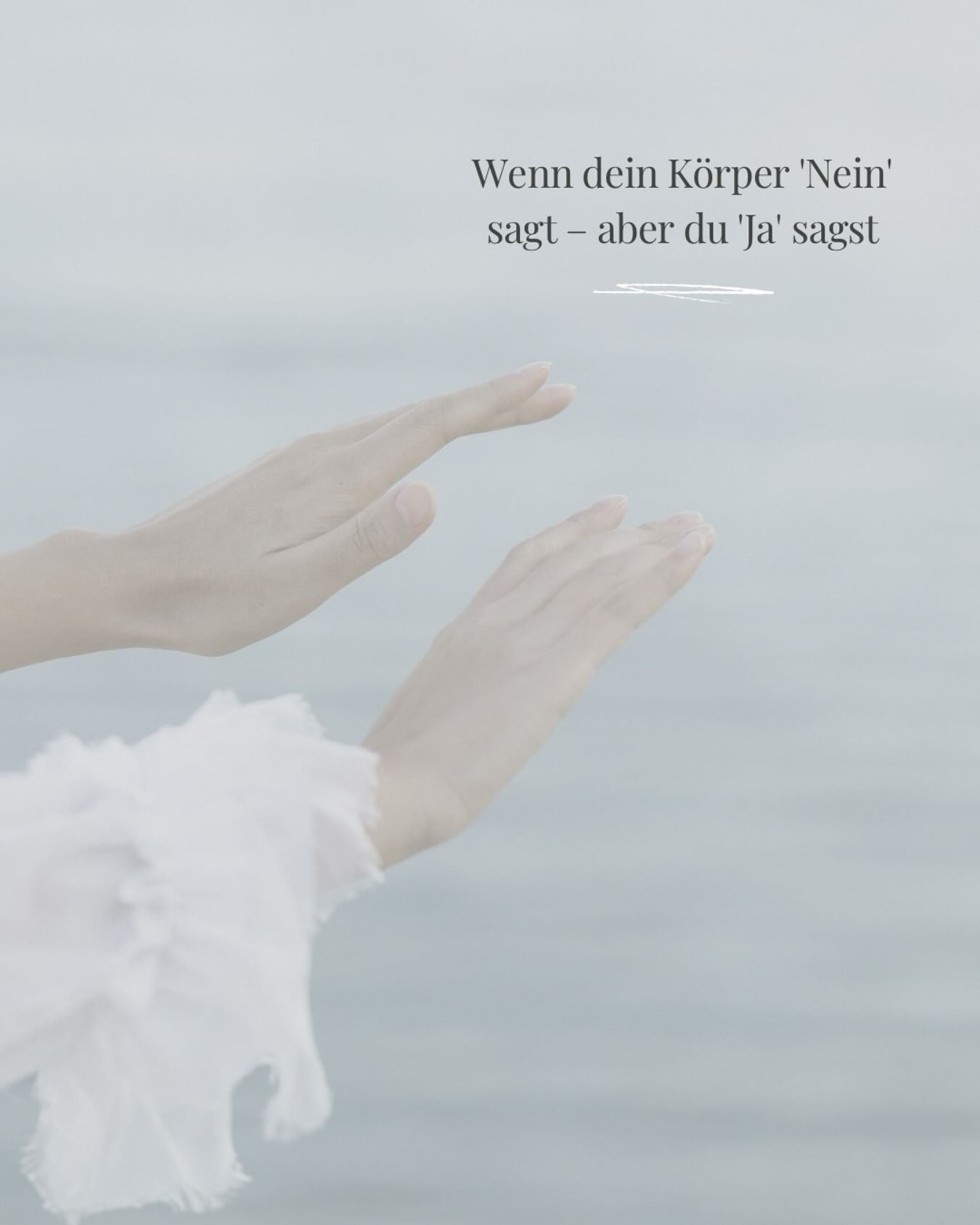 Viele Menschen erleben Schmerzen beim Sex – und übergehen sich trotzdem. Nicht aus Gleichgültigkeit. Sondern aus alten Mustern heraus: gefallen wollen, funktionieren müssen, nichts verlieren wollen. In meiner Arbeit schauen wir genau hin – mit Mitgefühl und ohne Scham. #mindbodyconnection
#achtsamkeit
#selbstfürsorge
#bewusstsein
#achtsamesleben