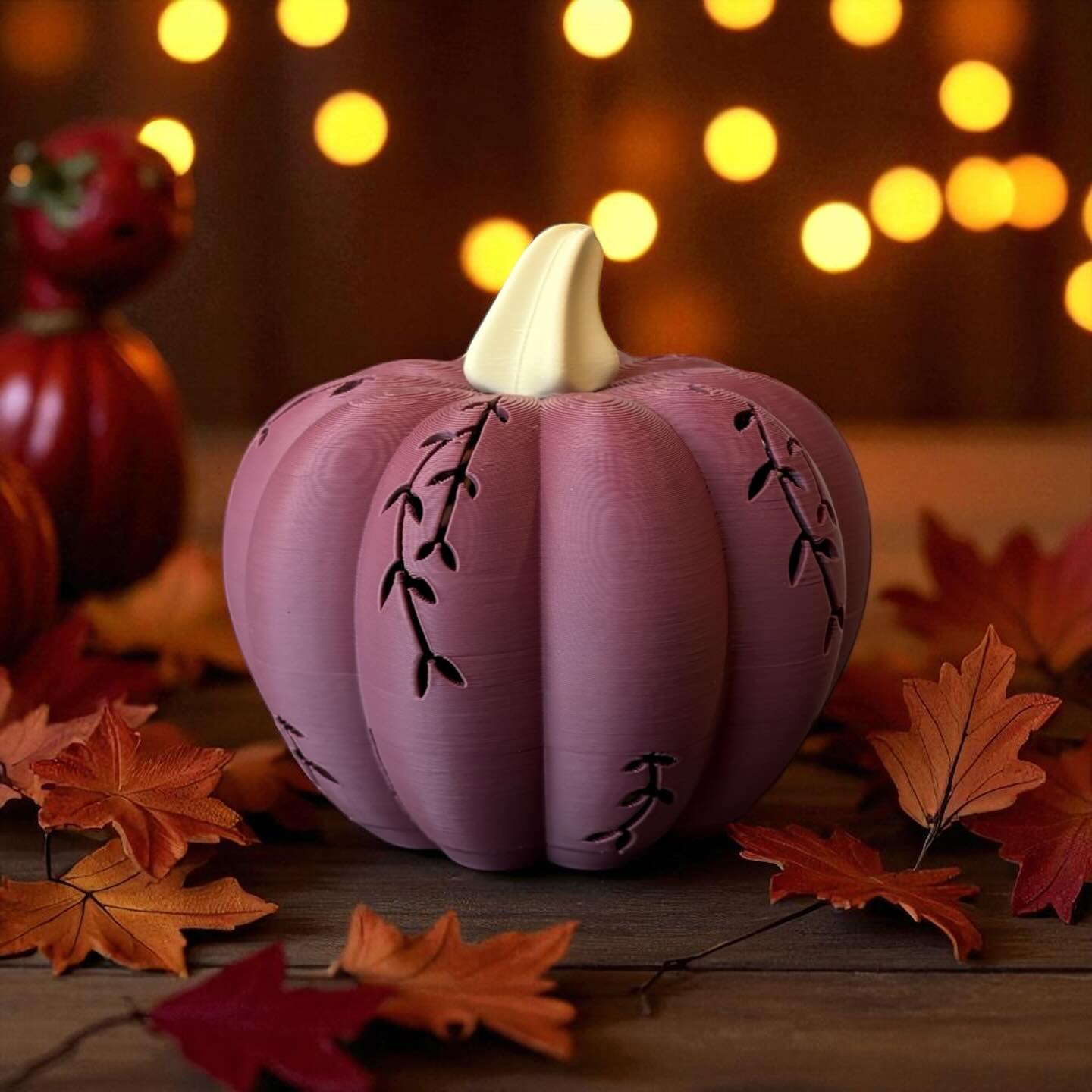 Alle verfügbaren Varianten des „Ranken Kürbis“ ~ #3dprint #3d #herbst #dekoration #autumn #sun #holiday #kürbis #lichter #fyp #kts