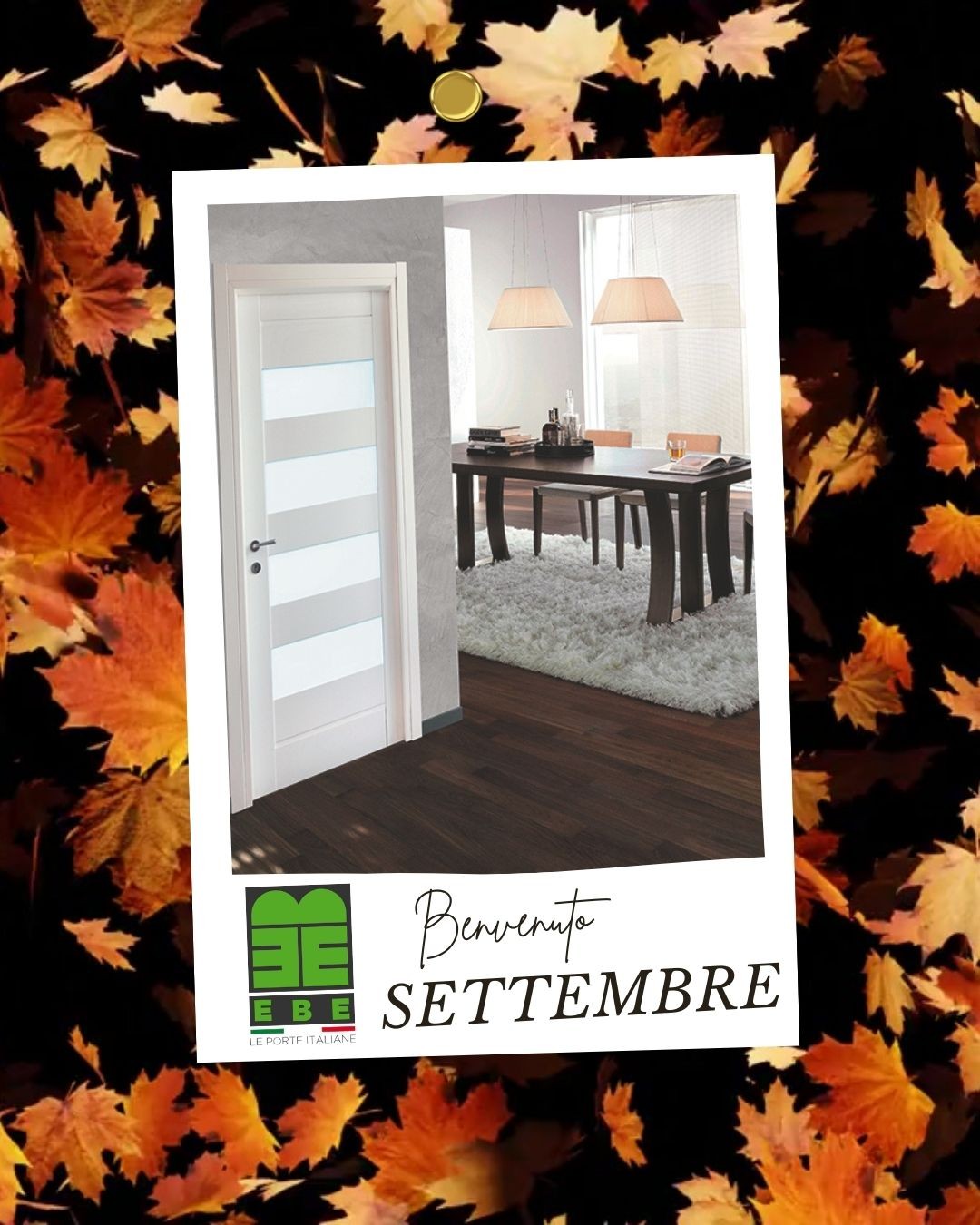 Settembre. 🍂
È il mese dei nuovi inizi, dei buoni propositi e del ritorno a casa.
Dopo le vacanze, c'è un'energia speciale che ci spinge a rinnovare gli spazi, a rimettere ordine e a creare un'atmosfera ancora più accogliente.
Se la tua casa ti aspetta, noi siamo qui per renderla ancora più bella.
Inizia da qui il tuo nuovo progetto. ✨
#EbePorte #BenvenutoSettembre
#NuoviInizi #RientroACasa #HomeRenovation #DesignInteriors #Arredamento #PorteInterne #Ristrutturare #CasaDolceCasa #Settembre #HomeStyle