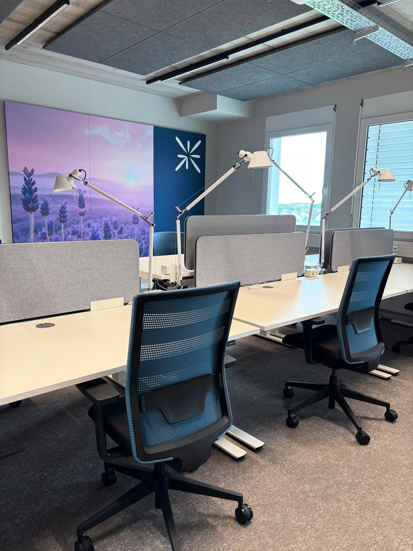 Offen. Klar. Funktional. Mit Raum für Begegnung.
In Mannheim ist im 4. OG auf 410 m² ein moderner Büro-Spot entstanden, der Arbeiten, Zurückziehen & Kommunizieren neu definiert.
Co-Working & Open Space
2 Meetingräume & 2 Einzelbüros
Kaffeebar, Küche & Lounge
Hard Facts:
📏 410 m² | 15 Arbeitsplätze | 80 Sitzplätze
🗓️ Bauzeit: Juni – August 2025
Ein Farbkonzept aus Blau, Lavendel & Chili trifft auf flexible Glasfaltwand, Phoneboxen & jede Menge Dynamik – für Arbeit mit Klarheit, Energie & Leichtigkeit. 💡
#Mannheim #Coworking #OfficeDesign #ModernWork #WorkNew #BüroDesign #Workspace #InteriorDesign #WorkCulture #FlexOffice #NewWork #Architecture #OfficeInspo #AgileWorking #CoWorkingSpace #Teamwork #Workplace #DesignLovers #OfficeLife