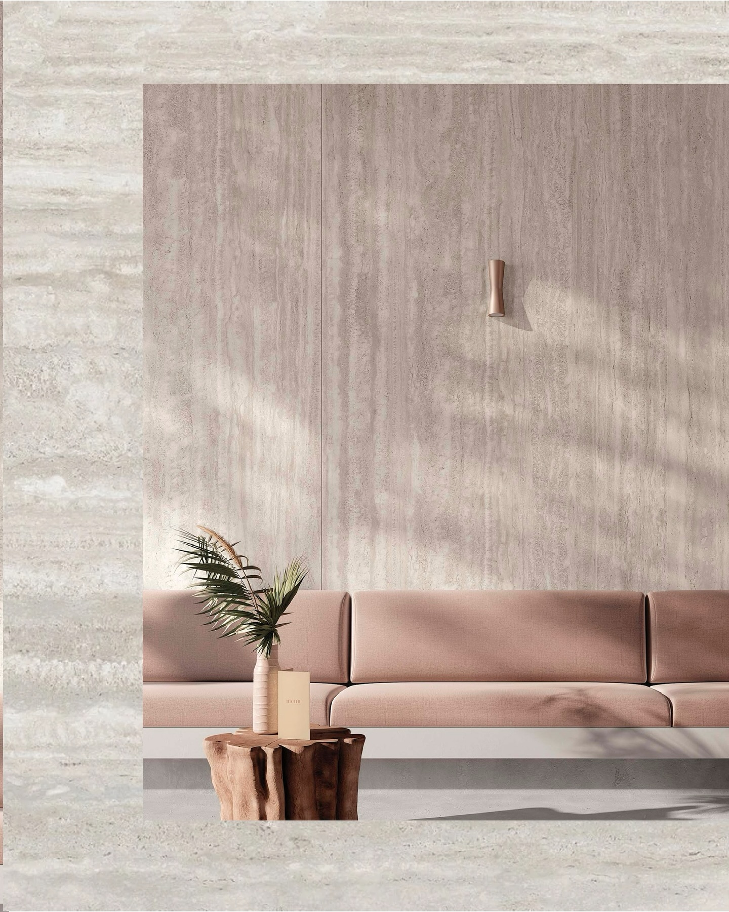 At La Mère, we embrace the beauty of natural stone to create serene and timeless spaces. The travertine wall pairs perfectly with soft tones and organic textures — a design that feels modern, warm, and effortlessly elegant.
#LaMereStudio #InteriorDesign #Travertine #LuxuryLiving