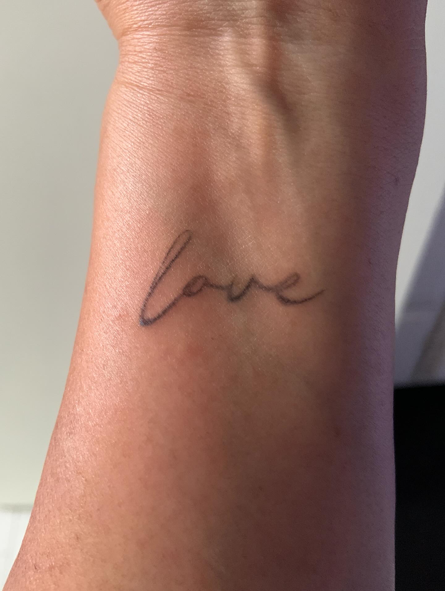 Permanent Declaration ❤️ #tattoo #love #intuitiveheartstudio #createlove #healyourself