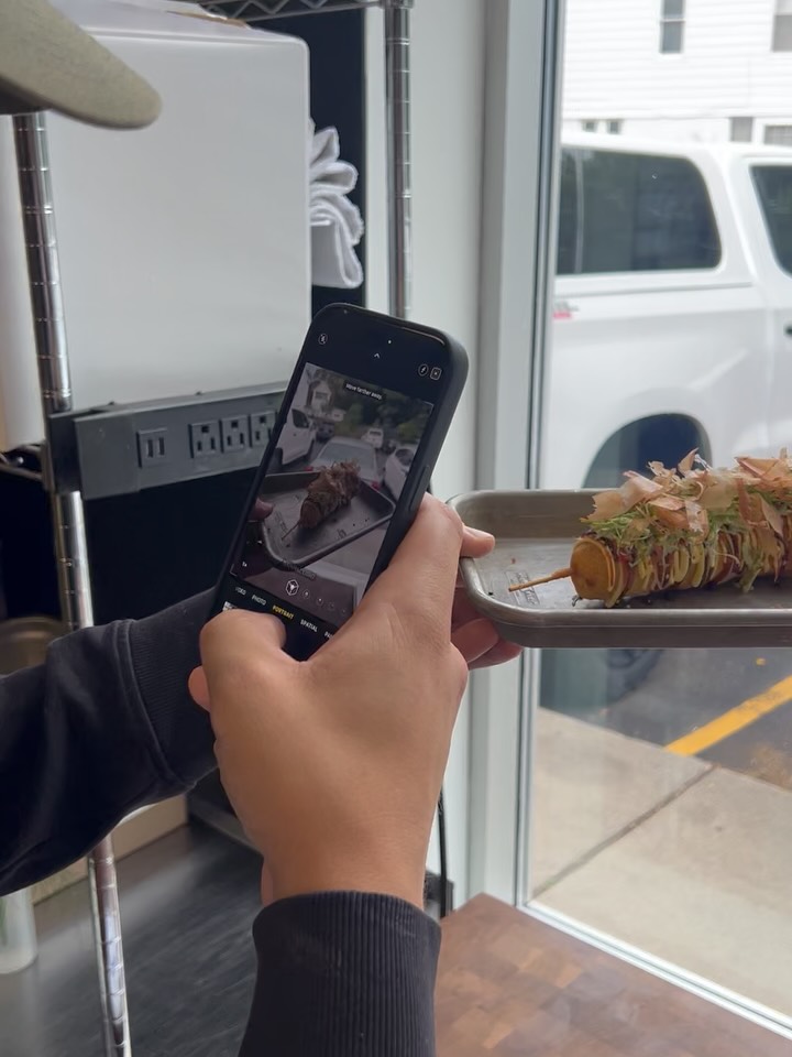 Join us at the First Friday Food Fest and eat this okonamiyaki corndog!
We’ll be out there rain or shine slinging ultra crispy corn dogs and oysters!