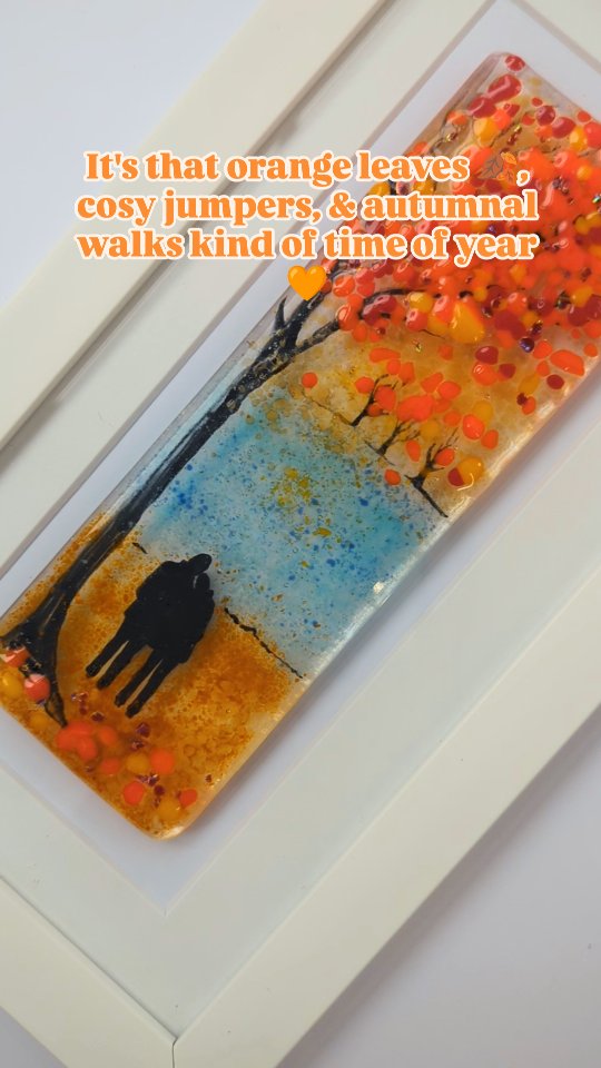 It's that time of year again and we can't wait for those cosy jumpers and autumn walks! 🍂🧡
Capture that special feeling with our fused glass autumn panels, order yours today or order a personalised version! 🍂🧡
To order drop us a message or visit our Chester shop at 47 Northgate Street, Chester, CH1 2HQ
#microwavekiln #fusedglass #chestershop #thingstodoinchester #personalisedgifts #glassart #fusedglassart #chester #fusedglassworkshop #fusedglassgifts #autumn #autumnvibes🍁 #autumnart