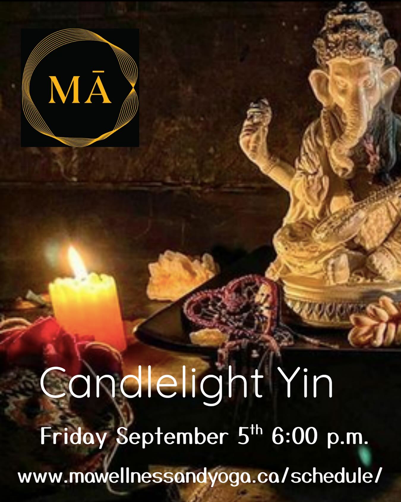 Subbing candlelight Yin this Friday evening at Ma Yoga and Wellness for anyone looking for a nice way to wind down from the week, nourish and nurture yourself before the weekend.
There is also a new student 30-day special deal at Ma.
#yin #yinyoga #yinyogayyj #yogavictoria #yinyogavictoria #samirayoga #samanthayogah #sept5 #sept5th #candlelightyin #candlelightyinyoga