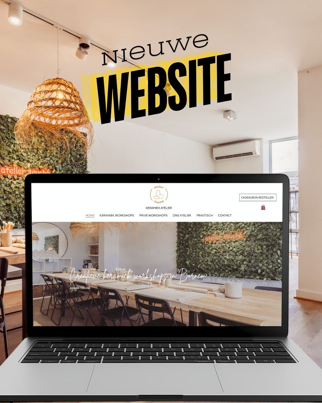 🎉 Yes! Onze gloednieuwe website staat live!
Een frisse look, makkelijker workshops boeken én een plek vol inspiratie ✨
👉 Ontdek hem nu via de link in bio!
#nieuwewebsite #keramiekatelier #creatieveworkshops #handgemaakt