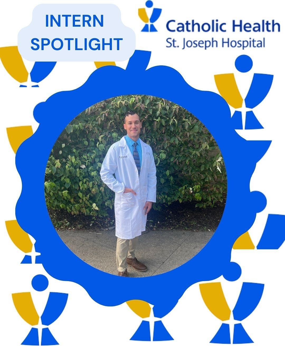 🌟INTERN RESIDENT SPOTLIGHT 🌟
This week for our Resident Spotlight series, we have our PGY-1, Nicholas Palagonia, MD
#emergencymedicine #residentspotlight #pgy1 #residency #residencylife #classof2028🎓 #hardwork #medical #catholichealth #StJosephHospital