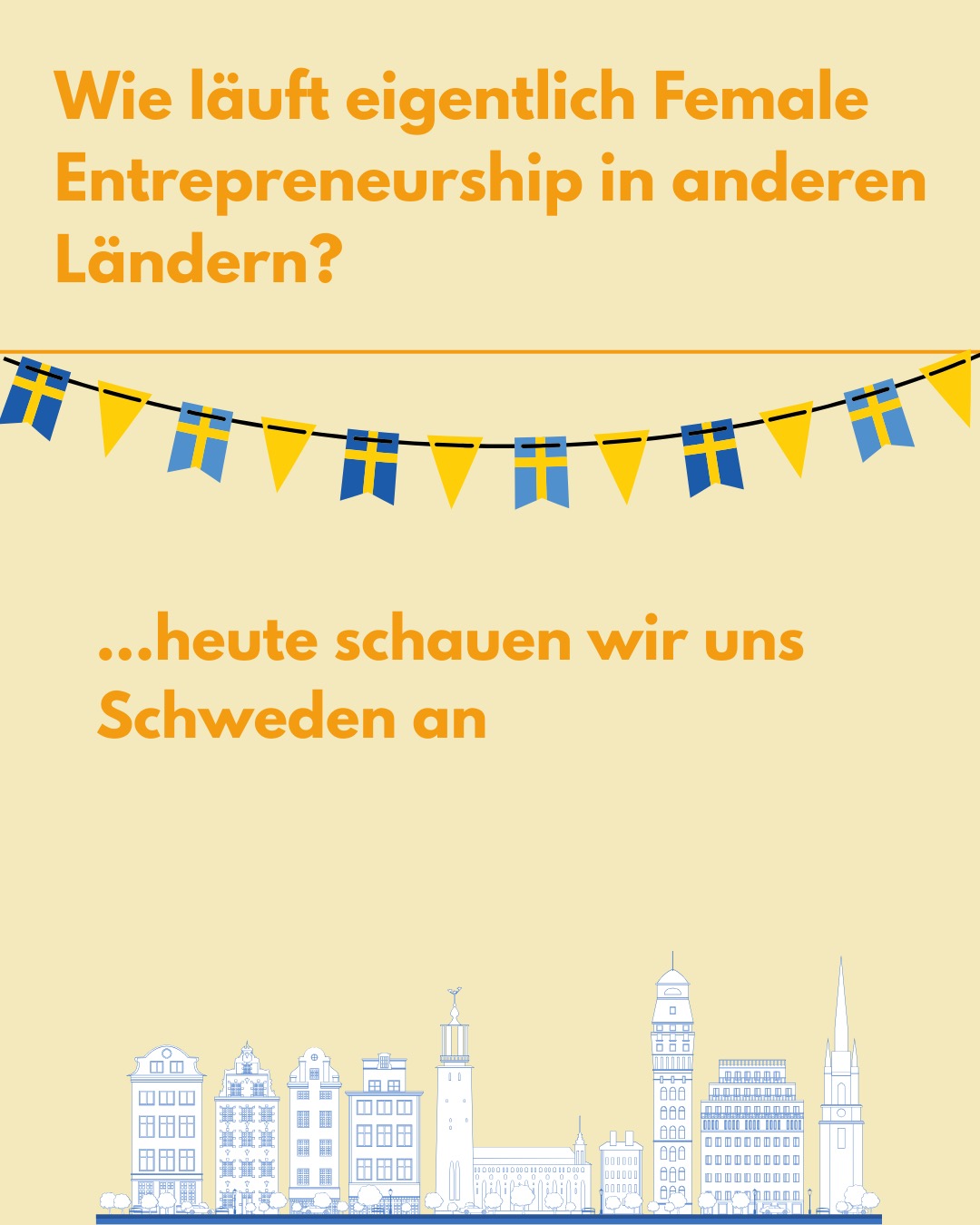 🚀🇸🇪 Female Entrepreneurship in Schweden wächst – und das sichtbar.
Obwohl die TEA-Rate (Early-Stage Entrepreneurial Activity) in Schweden 2024 leicht zurückging von 9,2 % auf 8,4 %, zeigt sich dennoch: Männer starten nur etwas häufiger Startups – etwa 3 Männer stehen 2 Frauen gegenüber.
📊 Unternehmensgründung im Überblick:
• Von etwa 460.000 aktiven, nicht gelisteten Privatunternehmen sind 30 % im Besitz von Frauen – ein deutlicher Fortschritt, aber es zeigt auch, dass noch immer doppelt so viele Männer Unternehmen führen.
• Schweden gilt im europäischen Vergleich als relativ fortschrittlich: Ein Drittel aller neu gegründeten Startups haben Frauen als Gründerinnen, entweder vollständig oder in Teams.
• Trotz dieser relativ guten Startbasis schneiden reine Frauen-Teams bei der Finanzierung deutlich schlechter ab, denn sie erhalten nur 1 % der Venture-Capital-Mittel – bei durchschnittlich 14-fach geringeren Beträgen als reine Männer-Teams.
👩💼 Netzwerk & Unterstützung:
• Initiativen wie Feminvest (Schwedens größter Female-Founders-Hub mit rund 45.000 Mitgliedern) fördern Unternehmertum unter Frauen über Bildung, Podcast, Networking und Investitionswissen.
• Women in Tech Sweden und Creo Female Founder Network bieten Event-Plattformen, Workshops und den Austausch, um die Tech-Szene weiblicher zu gestalten.
🌟 Inspirierende Gründerinnen & Startups:
• Bonzun, gegründet von Bonnie Roupé, ist ein FemTech-Startup mit WHO- und UNICEF-Unterstützung; bekannt für den weltweit ersten mobilen Symptom-Checker für Schwangere.
• Karma, gegründet von Elsa Bernadotte, setzt sich gegen Food Waste ein, indem überschüssige Lebensmittel günstig über die App verkauft werden. #westartupsh #female #entrepreneurship #schweden @dock1_fl @startupsh_now @uni.flensburg @hochschuleflensburg