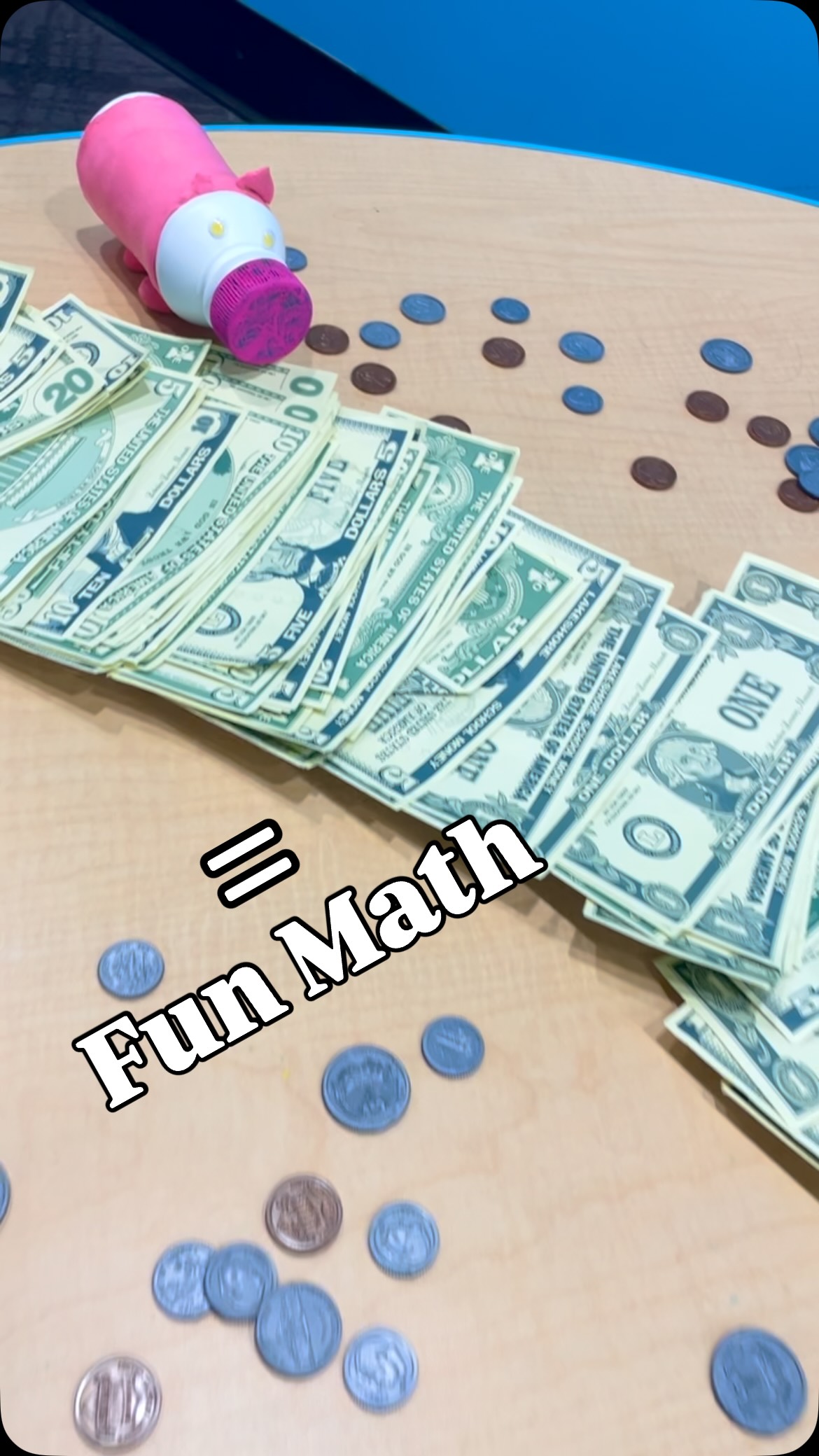 Make math fun with art! (And loads of play money) I was so excited to set up this art class, and the kids were just as excited to practice adding, subtracting, and identifying coins. We created piggy banks, kitty banks, tiger banks, and doggy banks with clay, paint, and plastic bottles! Create a marketplace at home to learn money math.
.
.
#homeschoolfamily #homeschoolkids #homeschooling #unschooled #playbasedlearning #interestbasedlearning #homeeducation #homeschoolart #kidsartinspiration #artteacher #kidscrafts #mathart #math #mathtutor #arizonahomeschoolers #moneymath #mathart