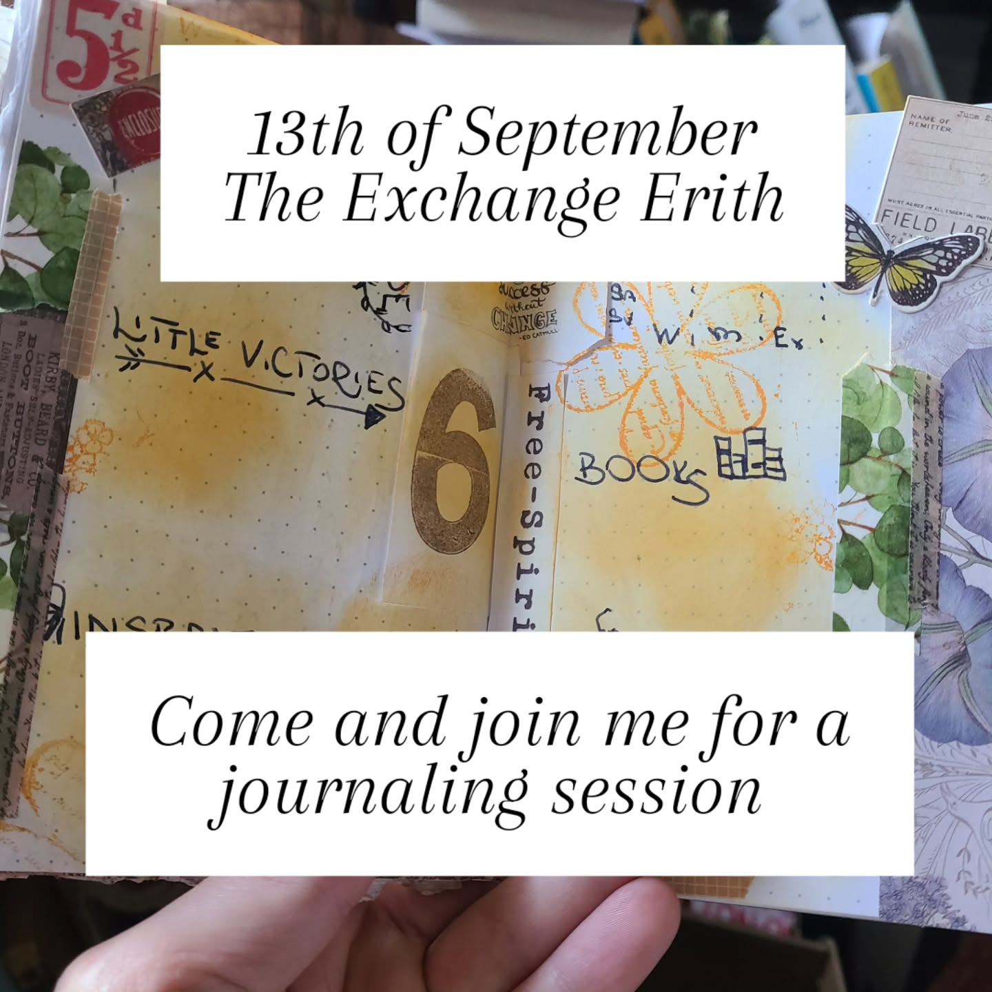 Come and join me for a calm journaling session in The Exchange in Erith. Pause for a moment in the garden, reflect on where you are in your life and lower your ovewhelm.
#exchangeerith #theexchangeerith