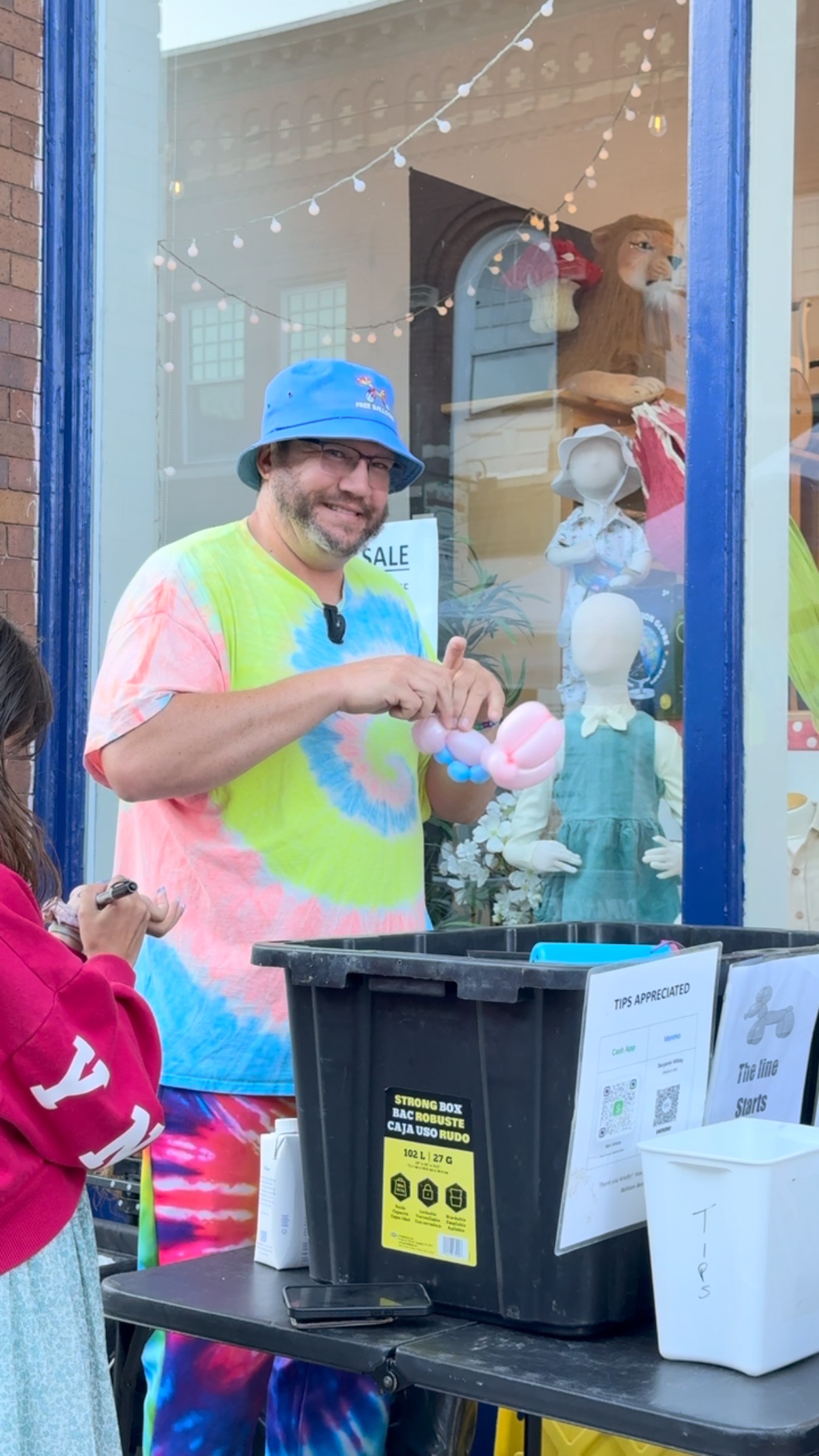 Balloon Ben is a Berkshire Busk! MVP! Stop by and say thank you for all of his great art this summer.