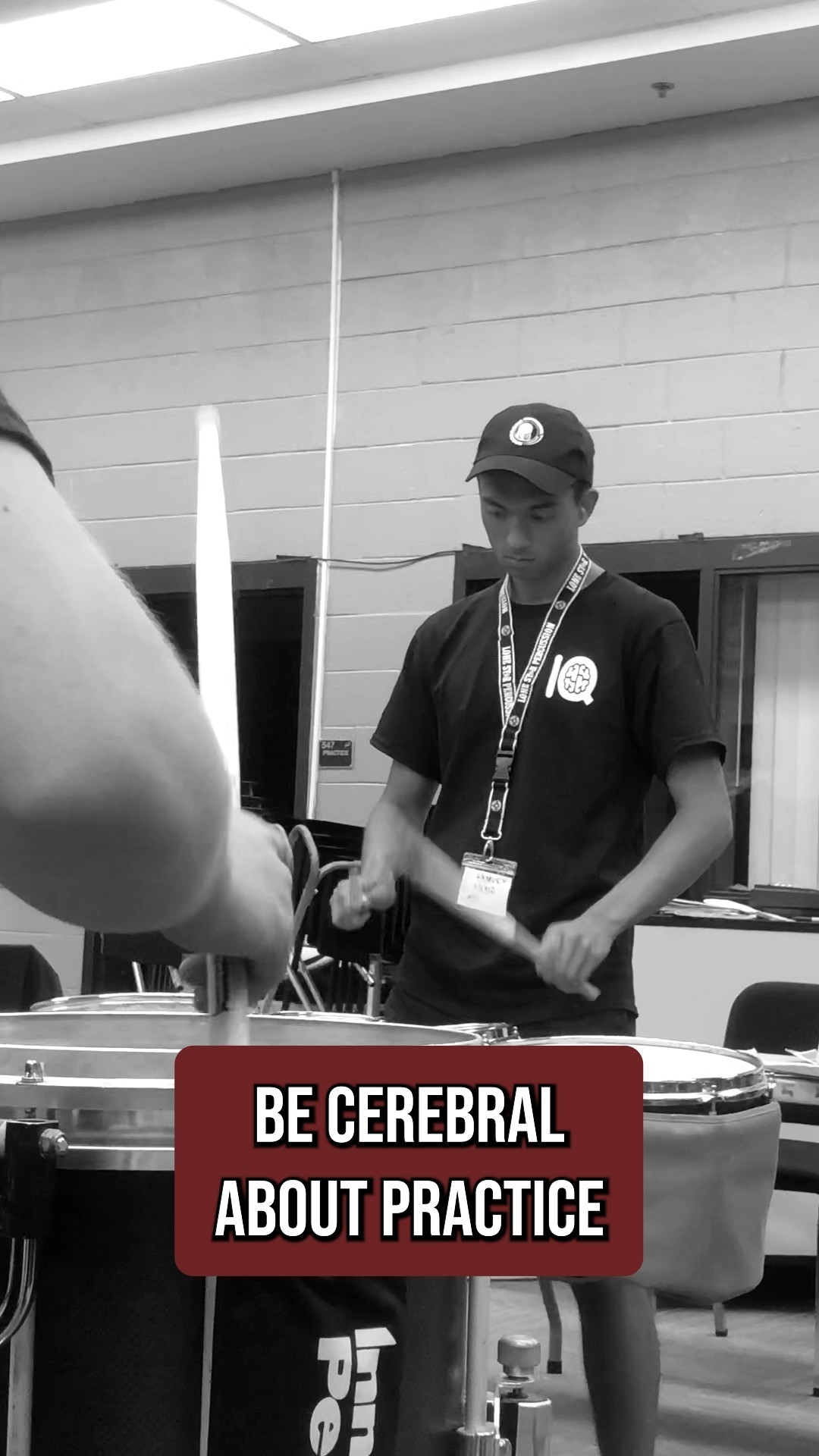 A better mind leads to better drumming. Getting more reps or putting in the hours isn’t always going to mean progress.
Sometimes, it takes more thinking than drumming to get better.
What are some of the things you think about before touching the pad? Let us know in the comments!
#drumsmart #iq #percussioniq #snare #quad #percussionist #wgi #dci #indoordrumline #drumline #drum #drumcorps #music #marchingarts #drummunity #marchingpercussion #marching #snaredrum #tenordrums #marchingsnare #bandsofamerica #percussioneducation
