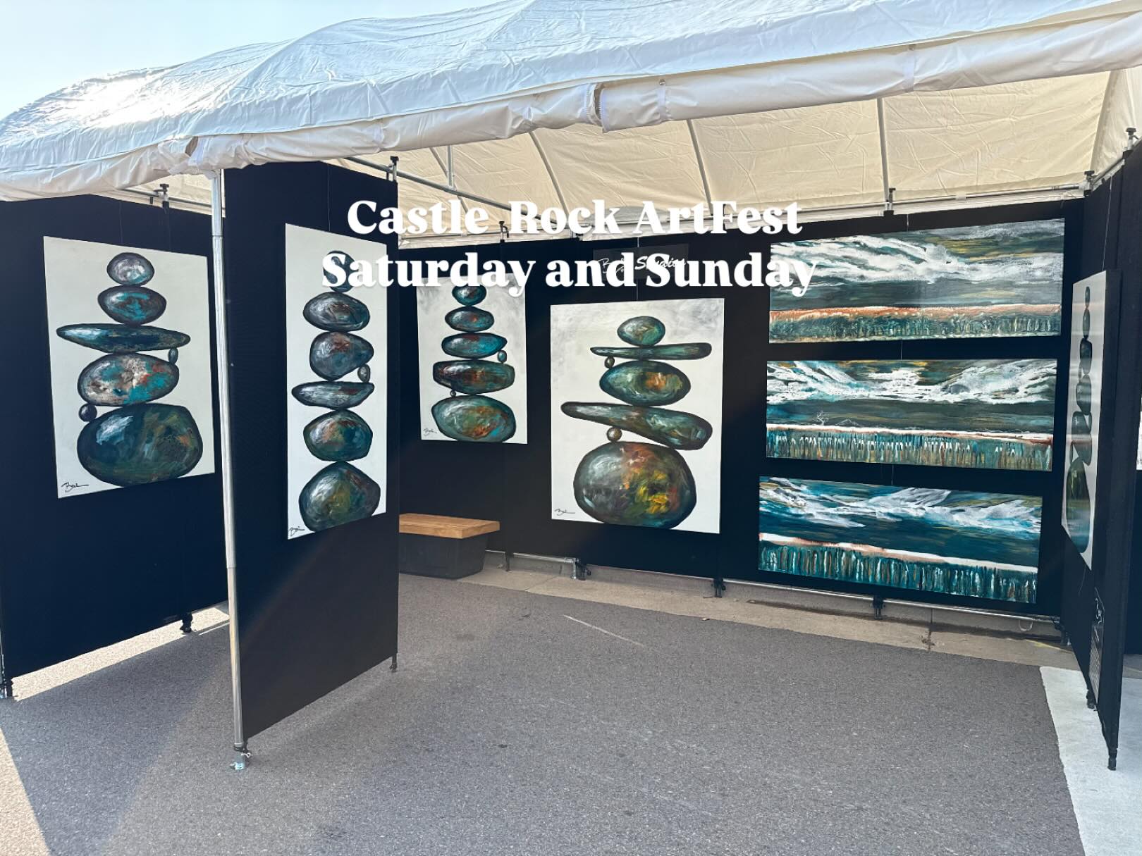 I’m all set up in Castle Rock my booth is unassigned as someone set up in space….. However my new space is on the corner of 2nd and Perry.
It’s a perfect day for Art!!
.
.
.
#bearsnewwork #buyartfromartists #castlerockcolorado #comeseeme #lastcoloradoshow