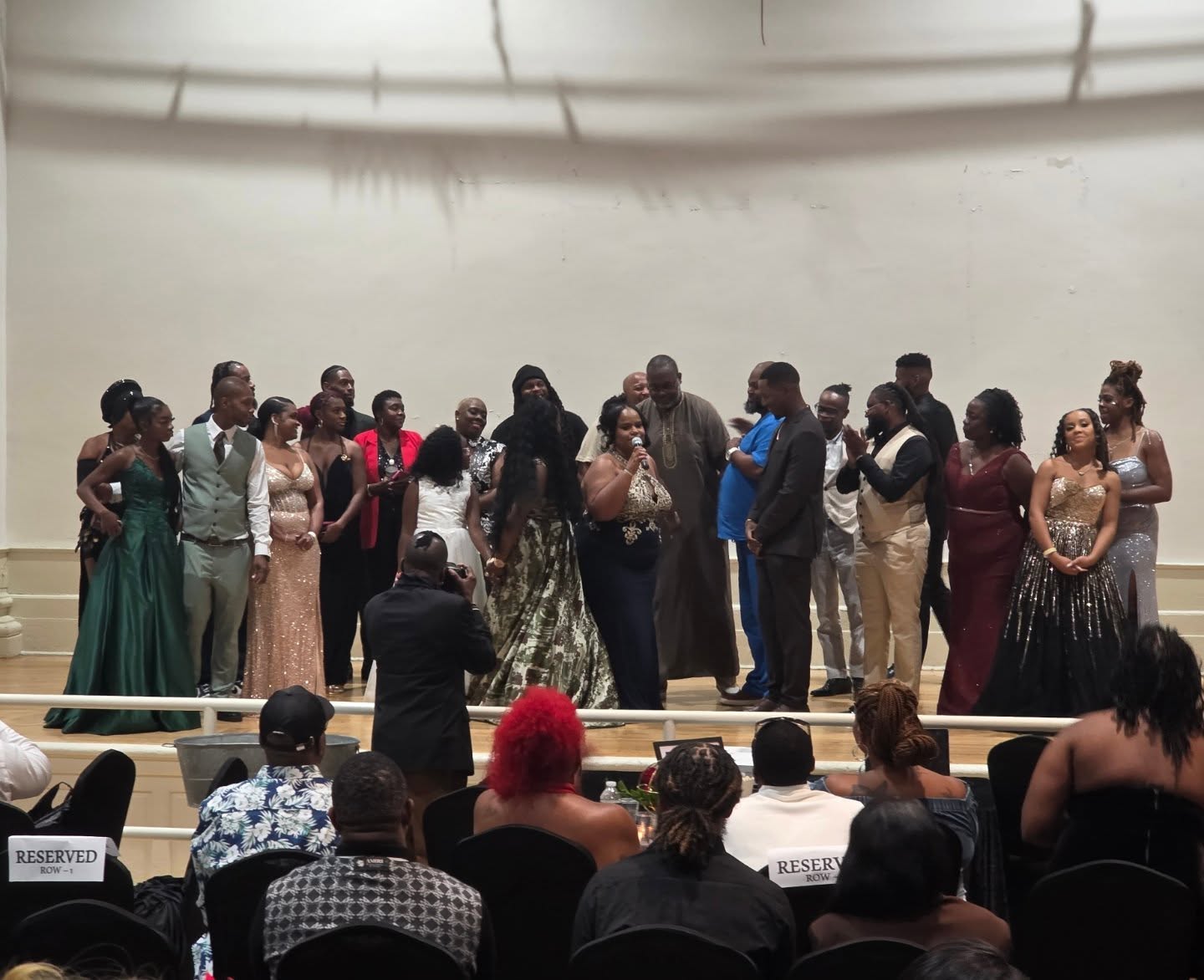 Cast and crew of SOME REAL S.ugar H.oney I.ce T.ea My wife and I Enjoyed ourselves!