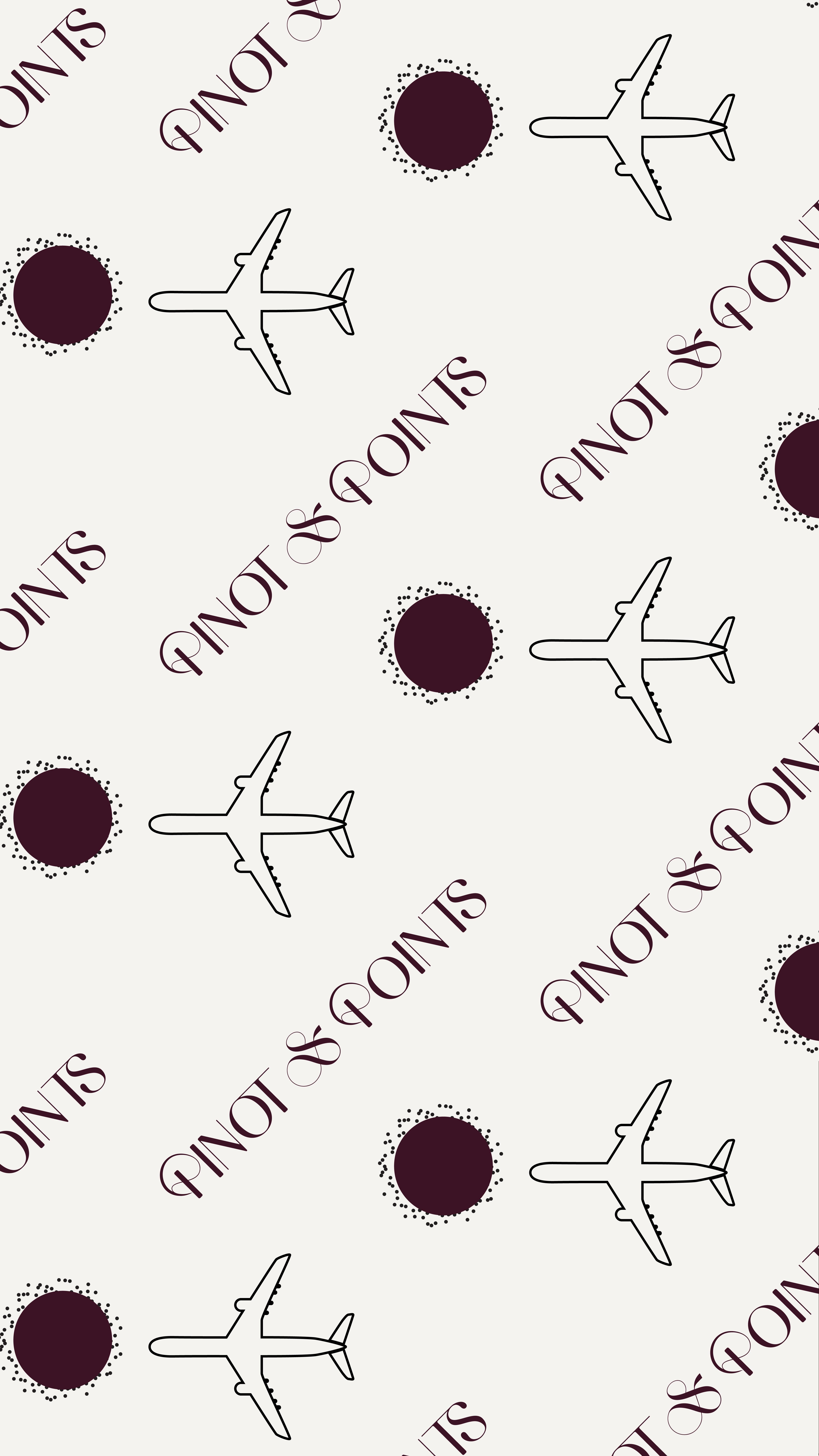 Part of the Pinot & Points brand world — a seamless pattern that reinforces identity at every level.
.
.
.
#patterndesign #logodesign #graphicdesign #traveladdicted #brandingagency #designagency #pointsandmiles #lifestylebranding #lesmarteaustudio
