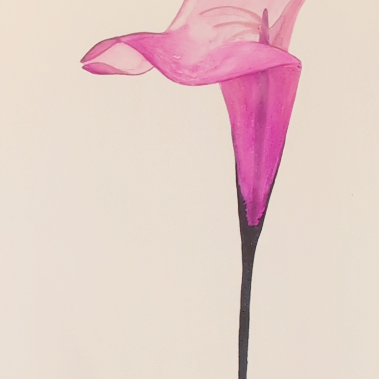 Flowers have always been a gentle reminder of growth, patience, and beauty in the everyday. With watercolor, I love how the colors move freely—just like petals swaying in the wind. This piece is my way of bringing a little bit of nature’s calm and joy onto paper. #supportlocalbusinesses❤️ #art #customartwork #watercolor