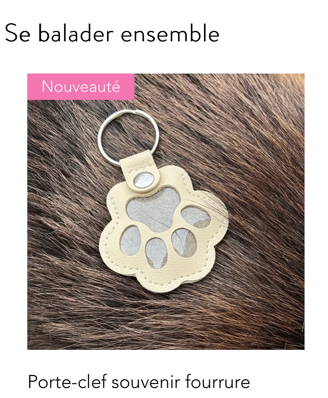 ✨ Nouveauté ✨
Emportez toujours un petit morceau de votre compagnon partout avec vous 🐶🐾💖
Notre porte-clés souvenir en forme de patte vous permet de glisser quelques poils de votre toutou adoré à l’intérieur.
Un accessoire tendre et unique, pour garder un souvenir de vos balades et de tout l’amour qu’il vous donne chaque jour.
🌟 Cadeau parfait pour les amoureux des animaux
🌟 Discret, élégant et plein d’émotion
🌟 À accrocher à vos clés, sac ou trousseau
💌 Disponible dès maintenant sur la boutique ! 🛒🛍️ #SouvenirAnimal #ToujoursAvecMoi #AmourInconditionnel #DogMomLife #DogDad #LienUnique #PetLovers #CoeurAnimal #ToutouAddict #PassionChiens