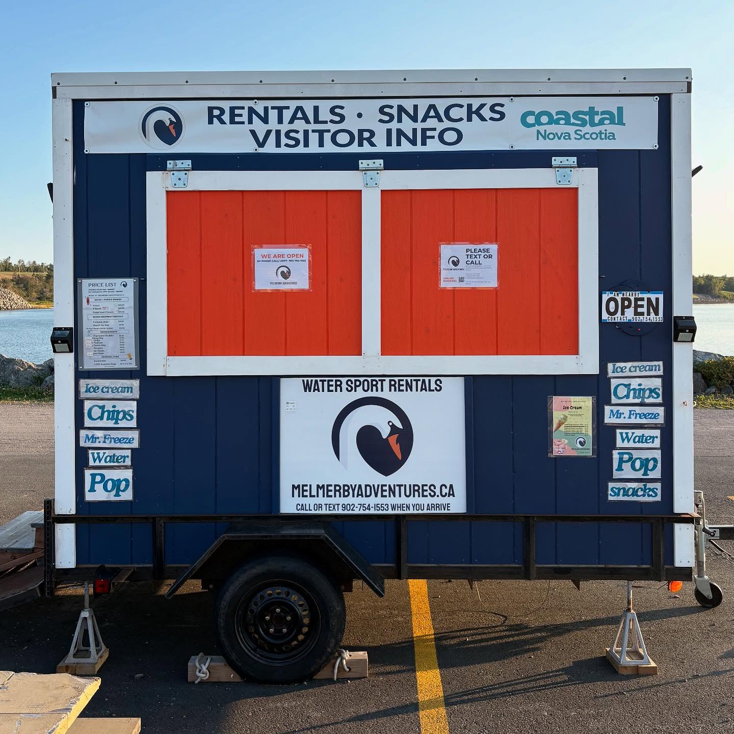 We are open for pre-arranged appointments this month 🌊 if you’re at the beach and want a kayak or paddle board, just call or text — we’re likely nearby and ready to help!