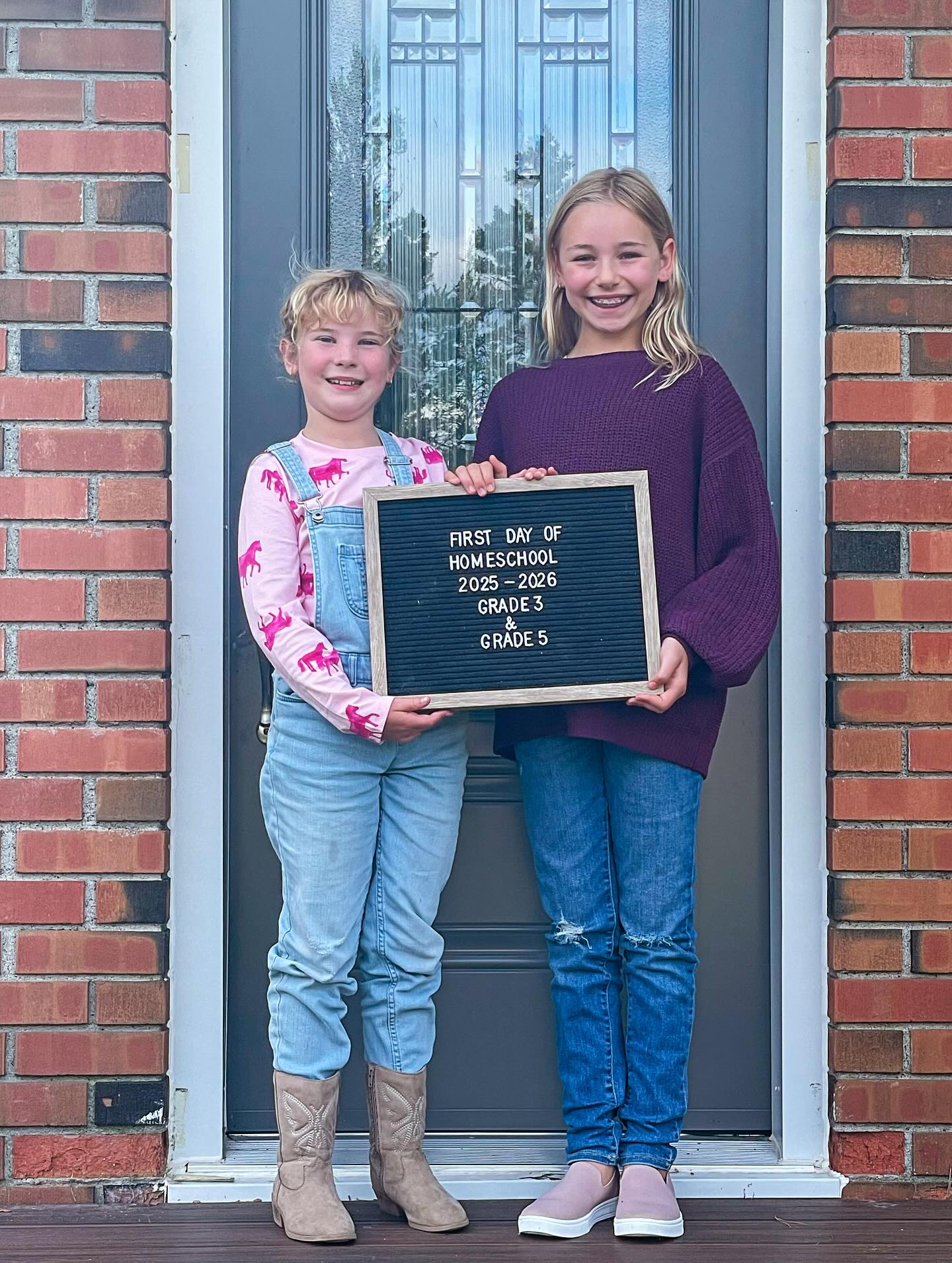 Seven years ago, we took a leap — not because it was easy, but because it felt right for our family.
And here we are, beginning our 7th year of homeschooling…
Seven years of slow mornings, messy projects, deep conversations, and learning that fits who they are.
Seven years of figuring it out as we go. Of growing together. Of choosing connection over comparison.
It hasn’t always been perfect, but it’s been worth it.
Every year looks a little different, because they are different.
And that’s the beauty of this journey — we get to grow and adapt together.
Here’s to another year of curiosity, flexibility, and joy-filled learning.
Let’s do this — Year 7! ✨📓🖍️
#HomeschoolYear7 #FirstDayOfHomeschool #ThisIsWhyWeHomeschool #HomeschoolLife #BackToHomeschool #LearningTogether #HomeEducationJourney #GrowingAndLearning #firstdayofschool