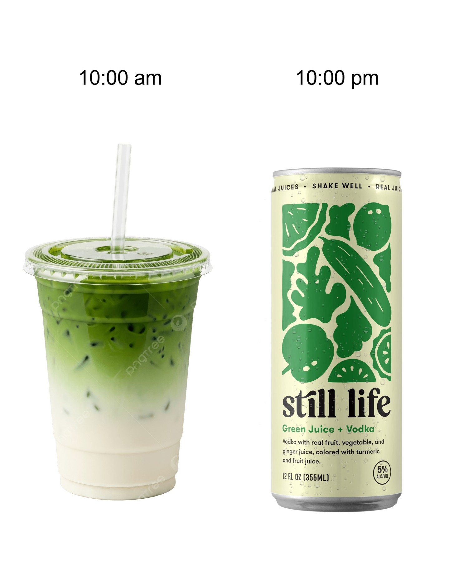 Come join the matcha to vodka green juice pipeline