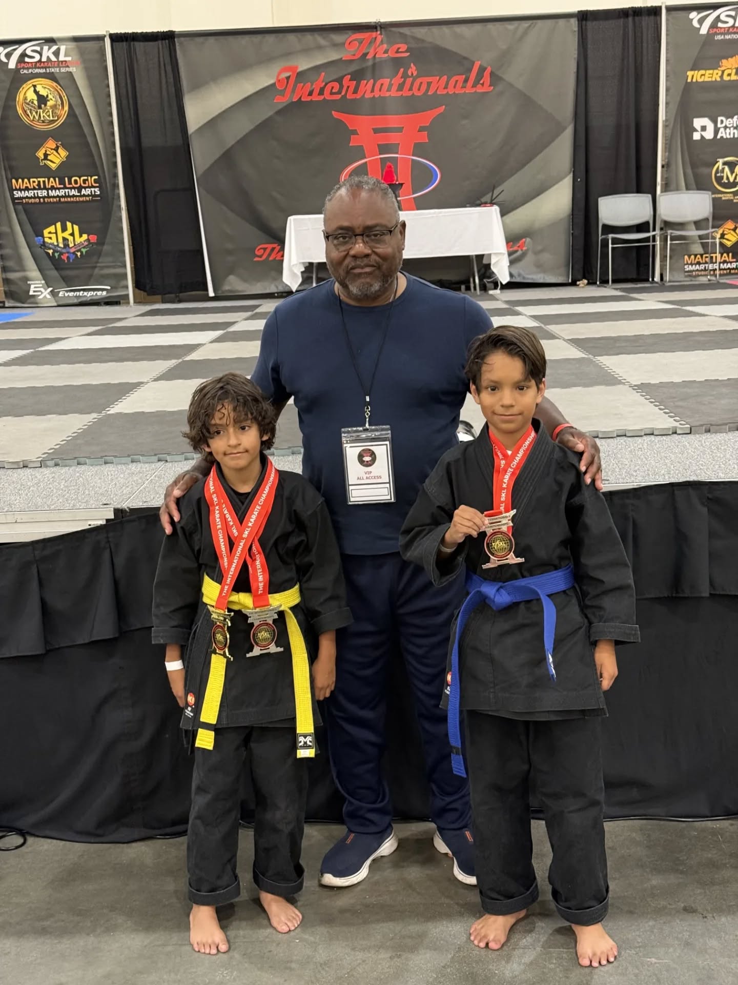 In August, a few of our students competed at the International Karate Championships (formerly the Long Beach Internationals) in Pasadena, CA.