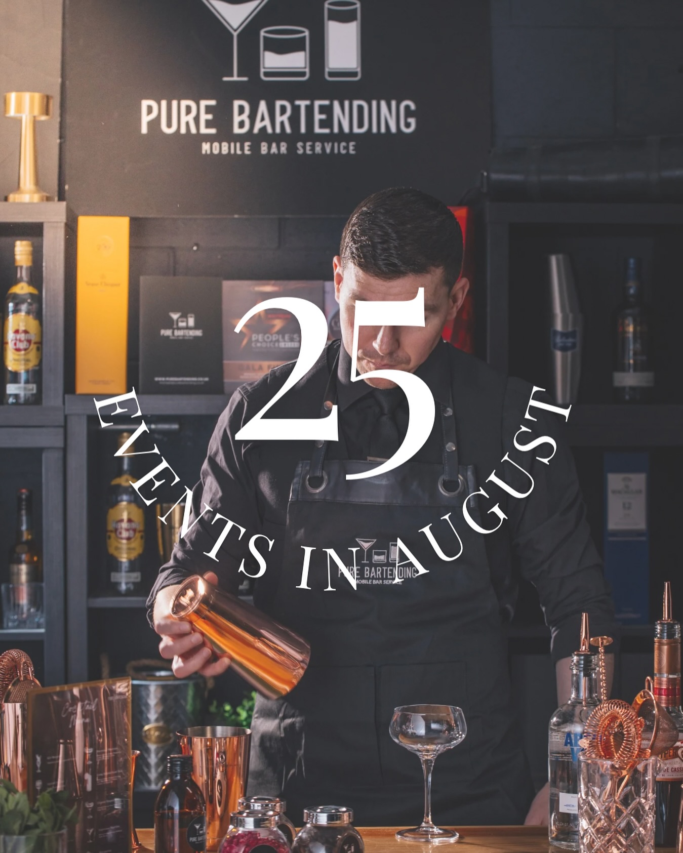 Another busy month done as we wrap up summer weddings, garden parties, and work socials.
Now it’s onto autumn - trading fruity daiquiris for cocktails with a little more warmth. New menus coming soon 🍂
_________________
#MobileBartendingScotland #MobileBarHire #BartenderHireScotland