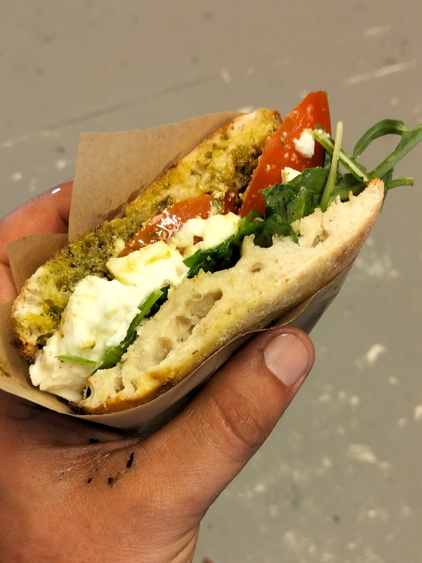 Fresh. Simple. Irresistible.
Meet our Caprese Sandwich – made with vine-ripened tomatoes, creamy mozzarella, fresh basil, and a drizzle of balsamic glaze on our homemade sourdough bread. 
One bite and you’re in Italy. 🇮🇹❤️
#lunch #CapreseSandwich #FreshEats #MozzarellaLove #TomatoBasil #LunchGoals #EatLocal #FoodieFinds #SandwichLovers #ItalianFlavors #BalsamicGlaze #ArtisanEats #InstaFood #Foodstagram