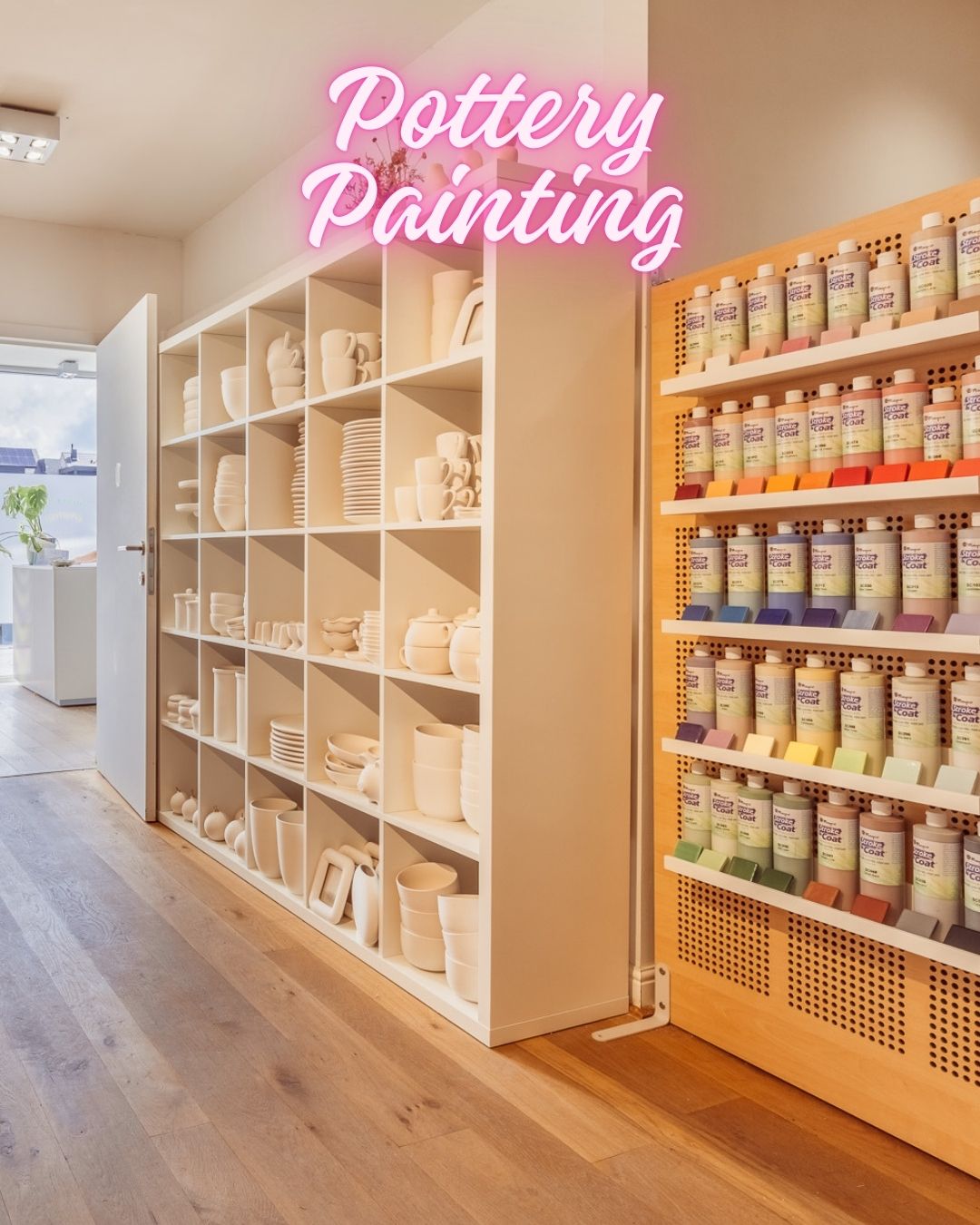 🎨 Nieuw in ons atelier: Pottery Painting!
✔️ Beschilder je eigen keramiek
✔️ Perfect voor jong & oud
✔️ Te reserveren via onze nieuwe website
👉 Wie neem jij mee naar deze vrolijke workshop? Tag ze hieronder!
#potterypainting #keramiekworkshop #creatiefmetkeramiek #dagjeuit