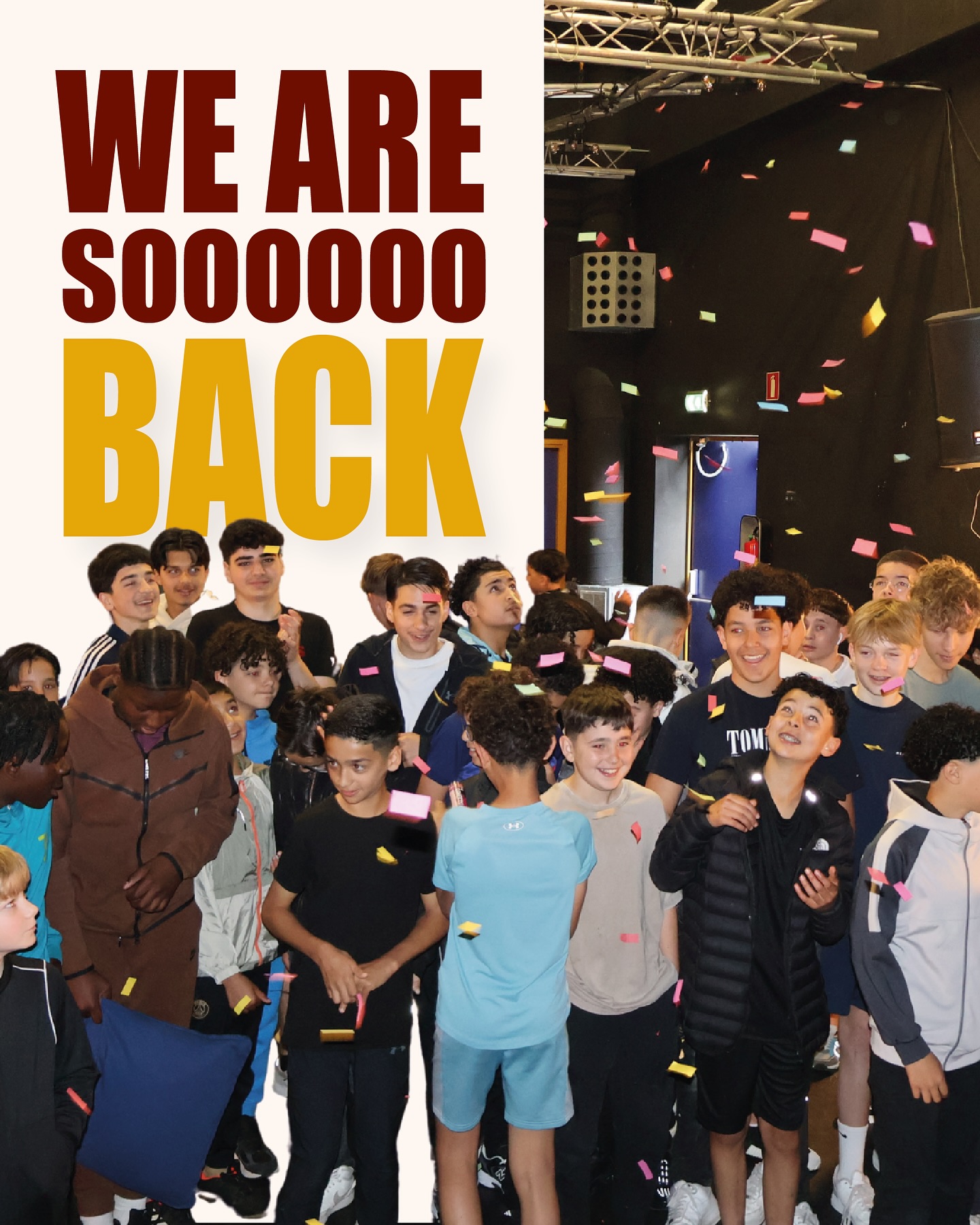 Stichting Boukie is back! 💪
Na een korte zomerstop zijn de deuren van Stichting Boukie weer open! 🎉
Voor jongeren: Kom langs voor sport, talentontwikkeling, films kijken, gamen, racen in onze Formule 1-kamer en nog veel meer. Dé plek om te chillen, leren en samen plezier te maken!
Voor ouderen: Goed nieuws! We zijn na een tijdje weer officieel geopend voor jullie vanaf 18:00. We hebben jullie gemist en kijken ernaar uit om jullie weer te ontvangen.
En dat is nog niet alles… binnenkort komen er weer te gekke evenementen aan die je écht niet wilt missen. Houd daarom onze socials in de gaten voor updates!
Tot zo 😉
#StichtingBoukie #Gorinchem #welkomterug #zomervakantie #buurthuis #wezijnweeropen