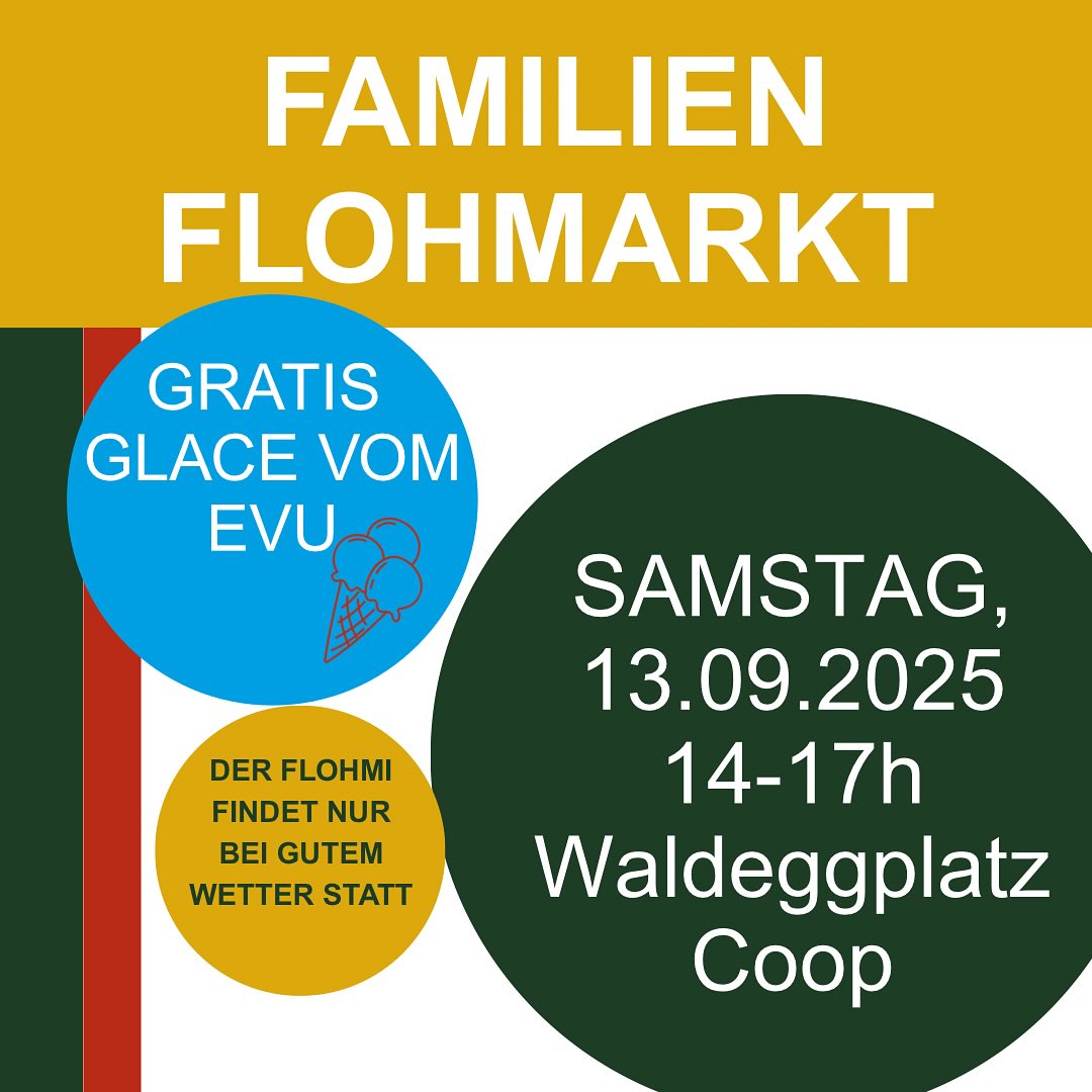 Wir freuen uns sehr auf das neue Angebot 🥳🥳🥳alle Verkaufsstände sind vergeben, für Snacks und Glace ist ebenfalls gesorgt, jetzt brauchen wir euch die vorbei schlendern und ein wenig shoppen ☺️
Teilen ist absolut erwünscht und wir freuen uns sehr, wenn ihr vorbei kommt 🥰