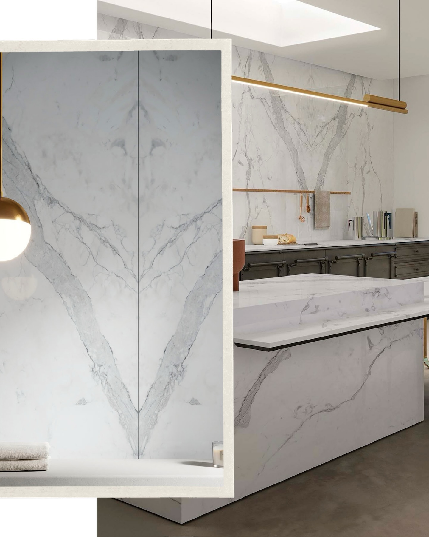 At La Mère, we design kitchens that are both functional and timeless. This white marble-inspired surface with delicate gray veining adds light, elegance, and a modern sense of luxury to the heart of the home.
#LaMereStudio #KitchenDesign #MarbleDesign #InteriorDesign #LuxuryLiving