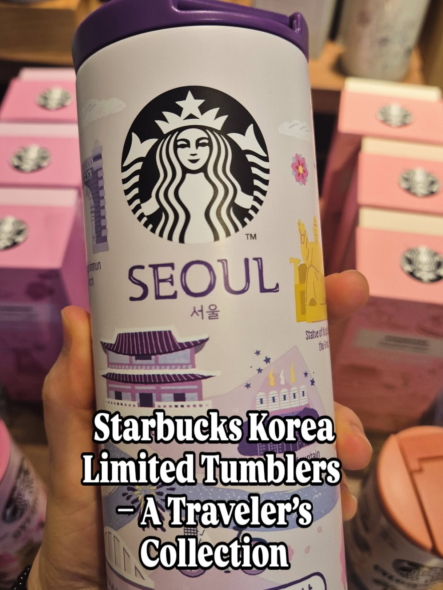 Ever wanted to take a piece of Korea home with you? 🌏☕
At Starbucks inside Kyobo Bookstore, I found all the region-exclusive tumblers and goods—without even leaving Seoul! From Seoul, Jeju, Busan, and Gyeongju to Gyeonggi, Chungcheong, and Jeolla, each design perfectly captures the spirit of its city.
And yes—the Hojakdo tumbler, the one that went viral thanks to K-pop Demon Hunters, is right here too! 🐯🔥
They’re gorgeous, collectible, and honestly look like they might sell out soon. I walked in just to browse, but now I feel like I need them all… 🛍️💚
Would you grab one of these before they’re gone?