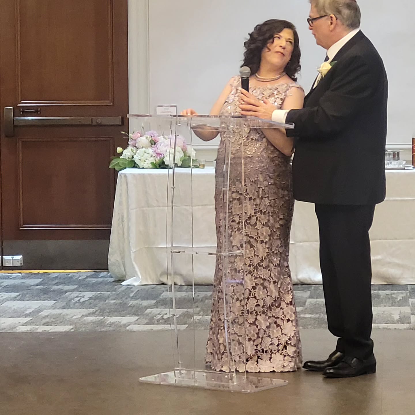 Love can find you at any age! Mazel Tov Adolfo and Barbara!