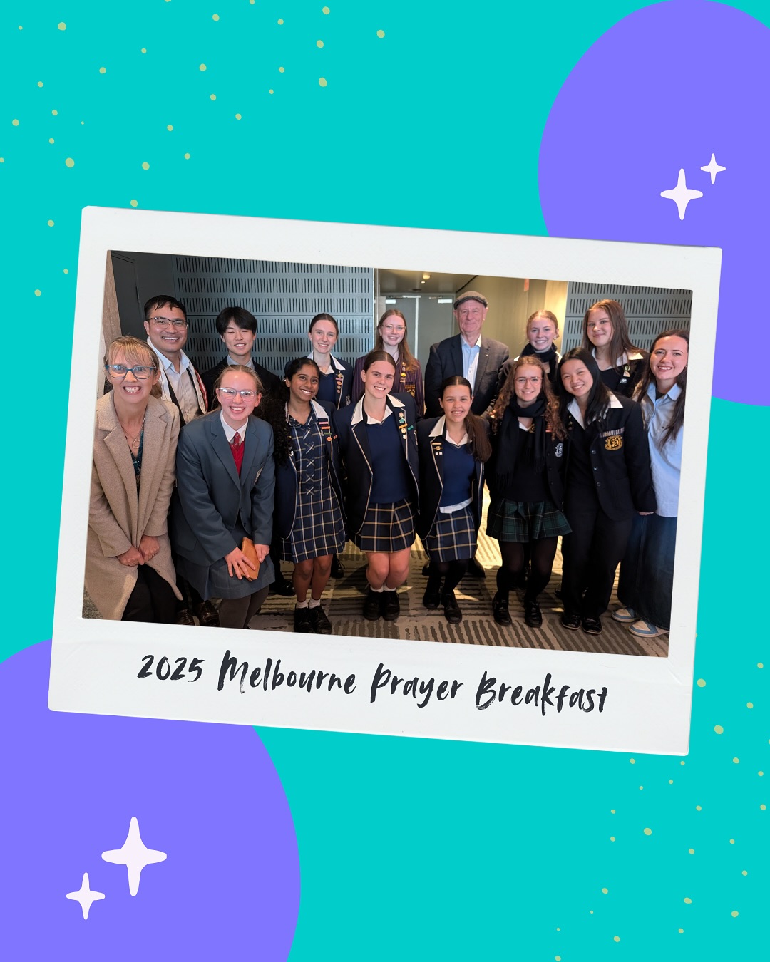 This morning, our team had the joy of helping host the Melbourne Prayer Breakfast! There were over 400 people from across our city, cultures, and sectors gathering to pray for Melbourne 🌏🙏
Our National School Programs Director, @erinjuers and Student Leader, Julia, had the honour to MC the event 🎤 Student Leaders Lincoln and Ellie closed the morning in prayer💡
We were deeply moved by Rev. Tim Costello AO and Ps. Khamkual, who shared about the plight of our brothers and sisters in Myanmar and invited us to stand with them in prayer and advocacy ✝️🌿
What a privilege to unite in gospel hope for our city — and for the nations beyond! 💛