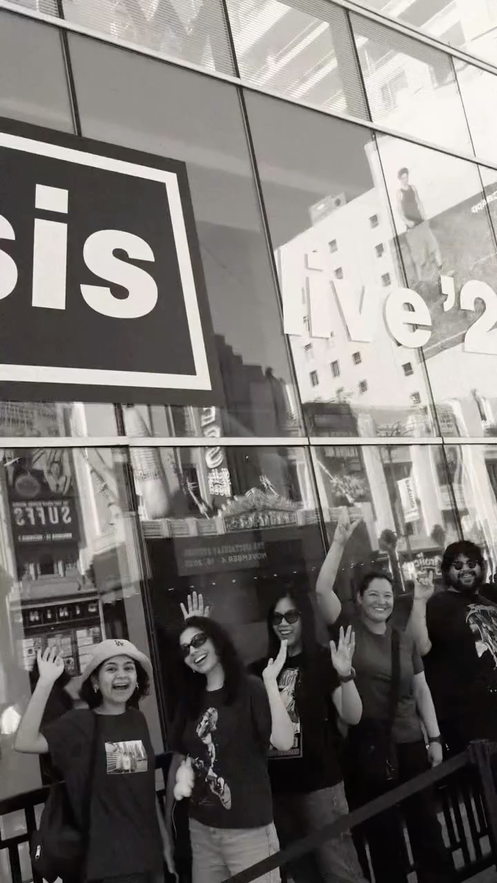 “Don’t look back in anger” if you miss it! It’s your moment, LA! Oasis arrives at the Rose Bowl this weekend for the band’s already iconic Live ’25 global tour. Head over to the Live ’25 Fan Store at the W Hollywood Hotel through 9/9 and the flagship merch stand open now at the stadium to get the exclusive adidas Originals x Oasis collab, band tees, bucket hats, vinyl and more.