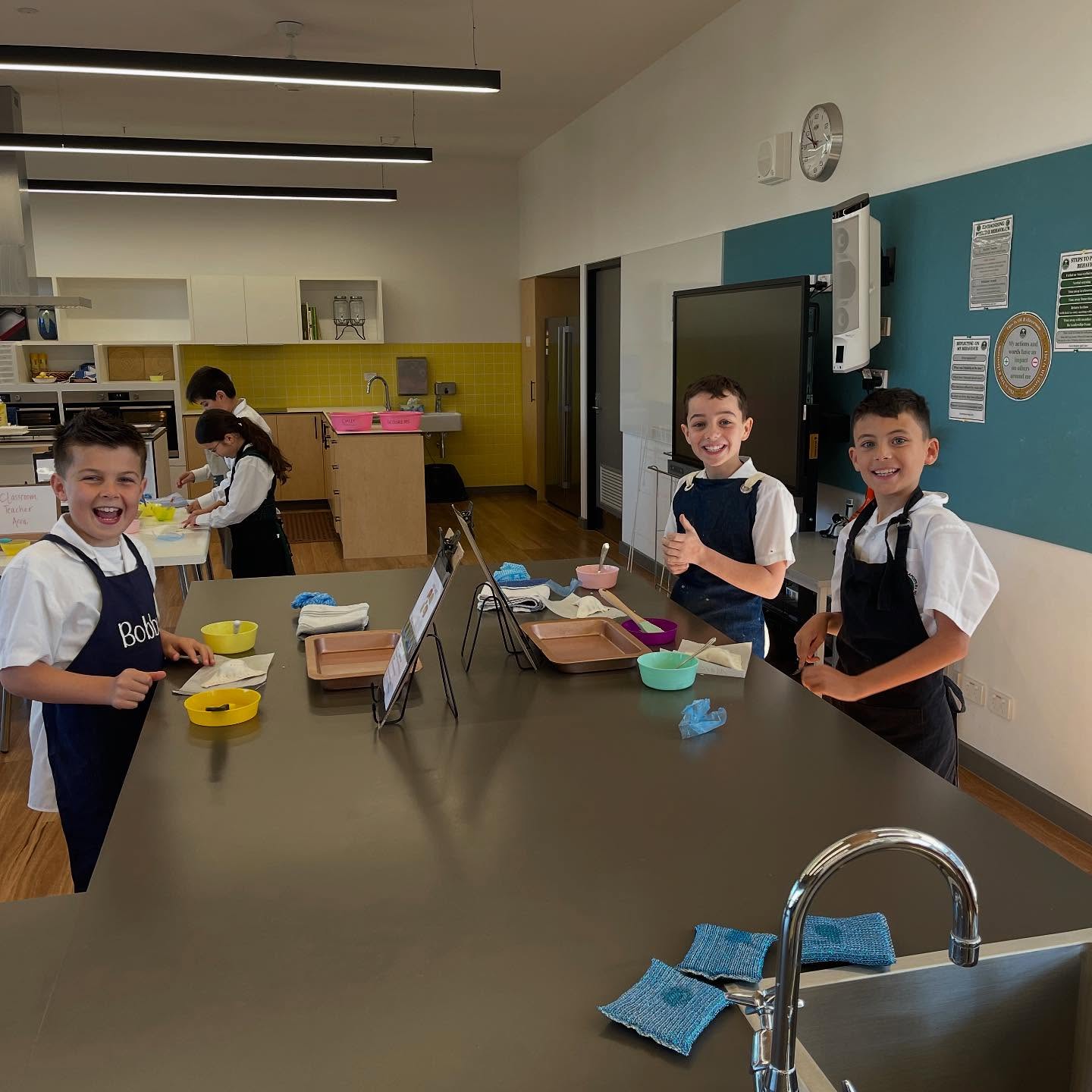 It’s all smiles from our 3/4 chefs!
#cooking #macs #catholiceducation #lifelonglearners